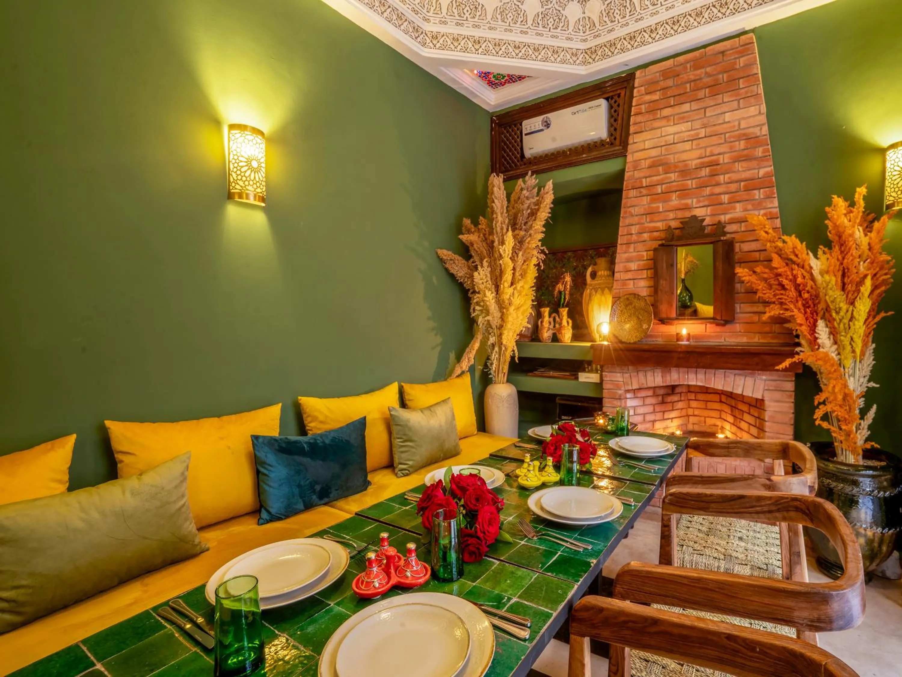 Living room in Riad Kilimini & SPA