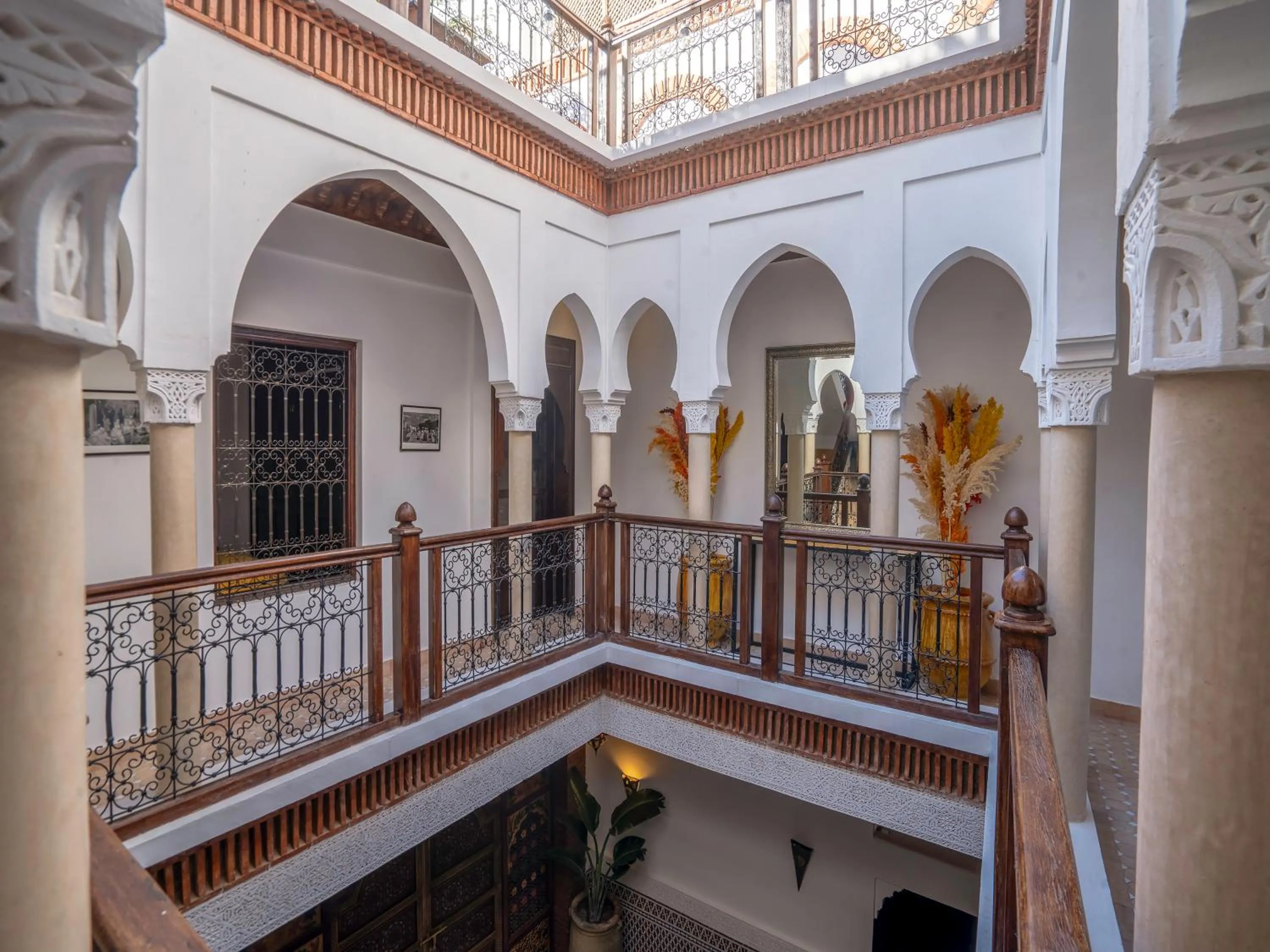 Patio in Riad Kilimini & SPA