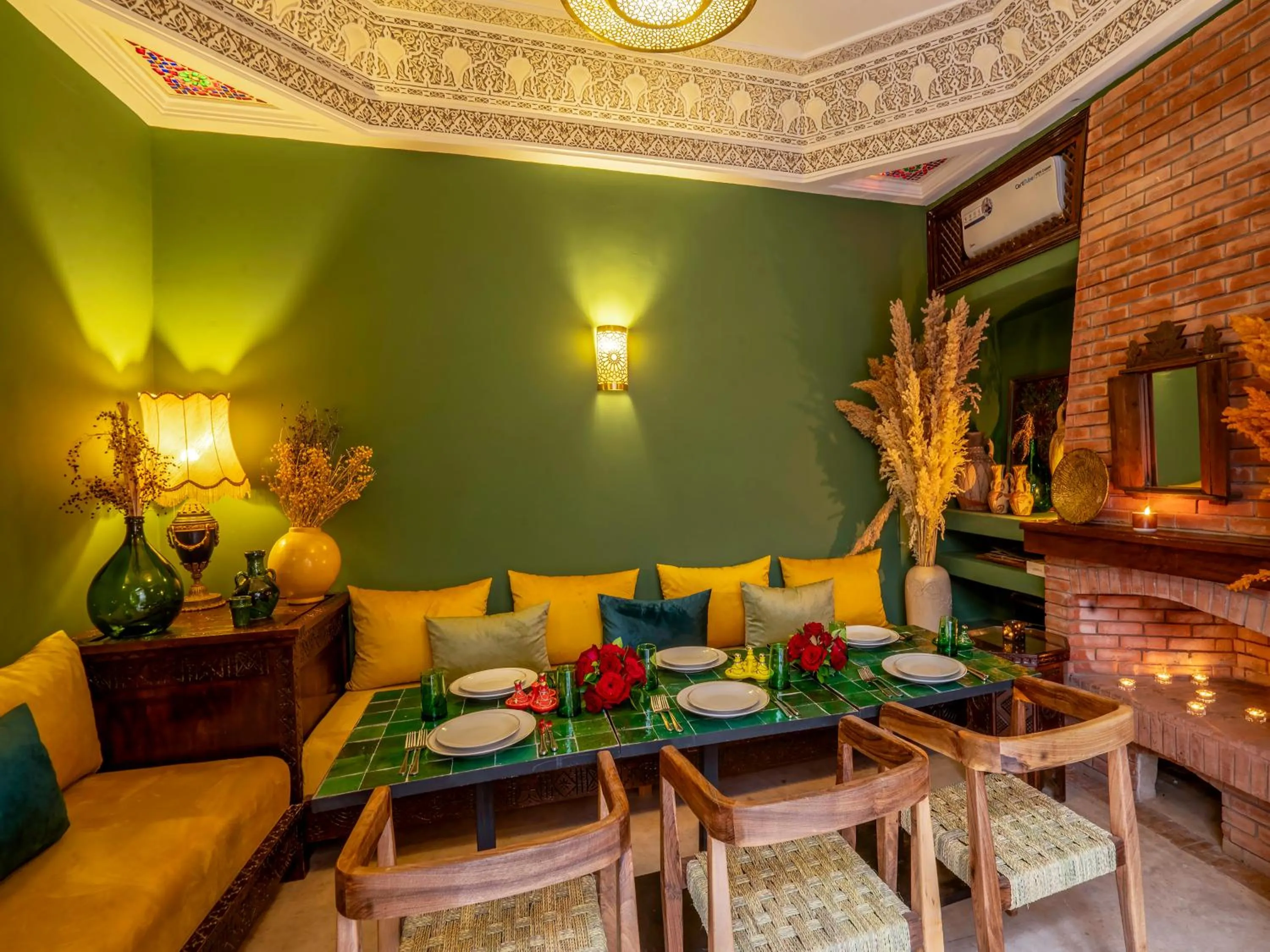 Living room in Riad Kilimini & SPA