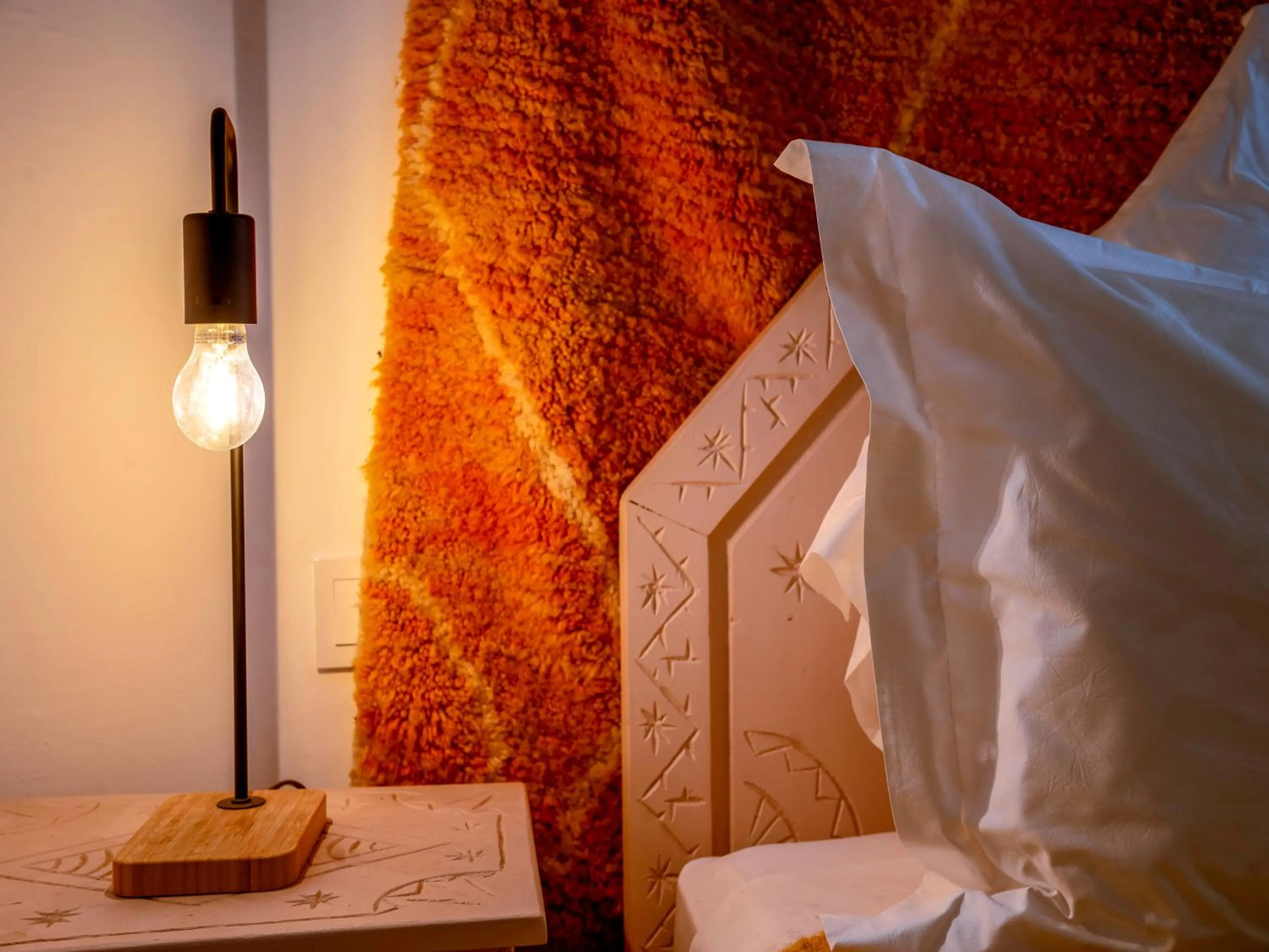 Bed in Riad Kilimini & SPA