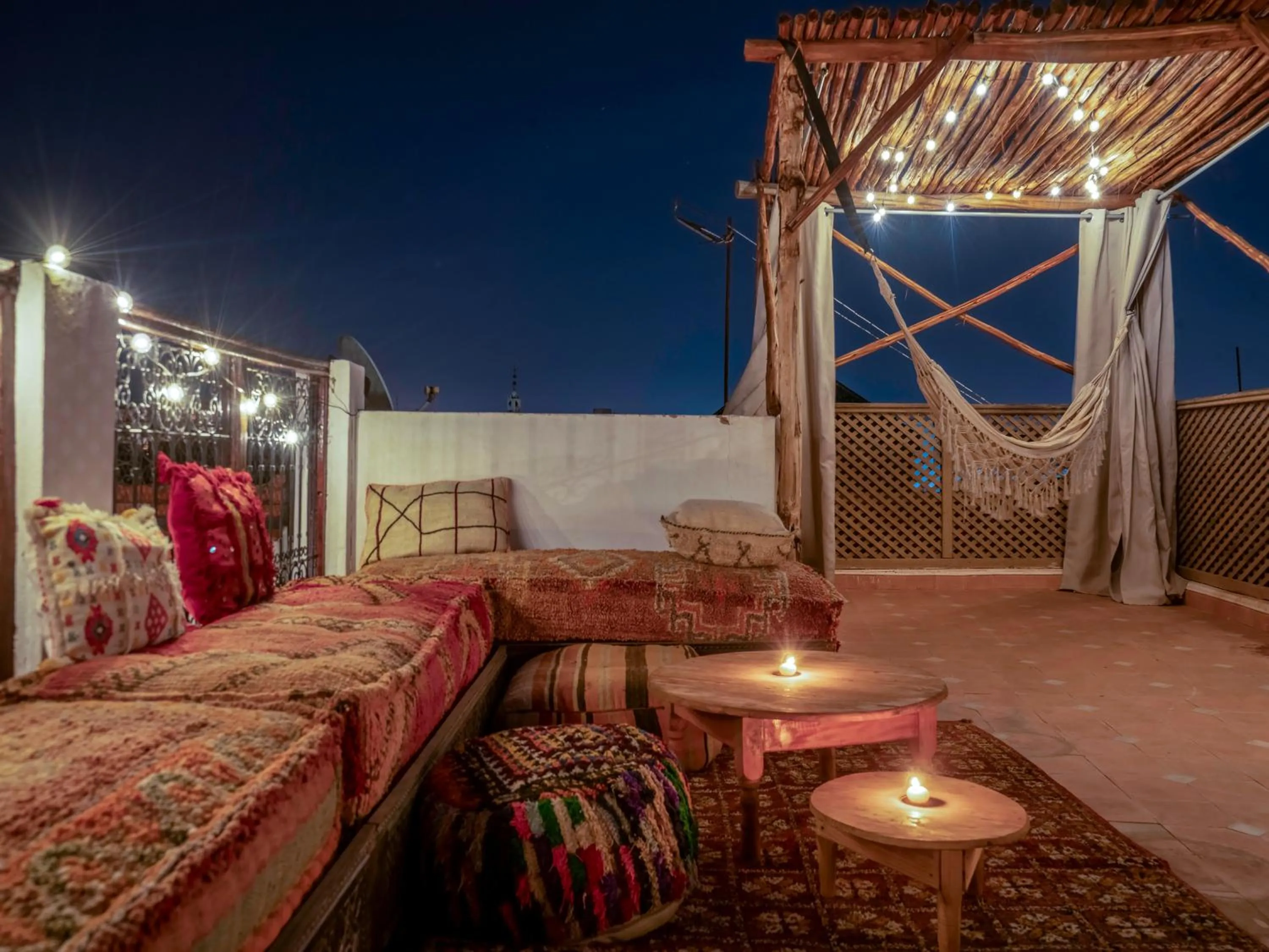 Patio in Riad Kilimini & SPA