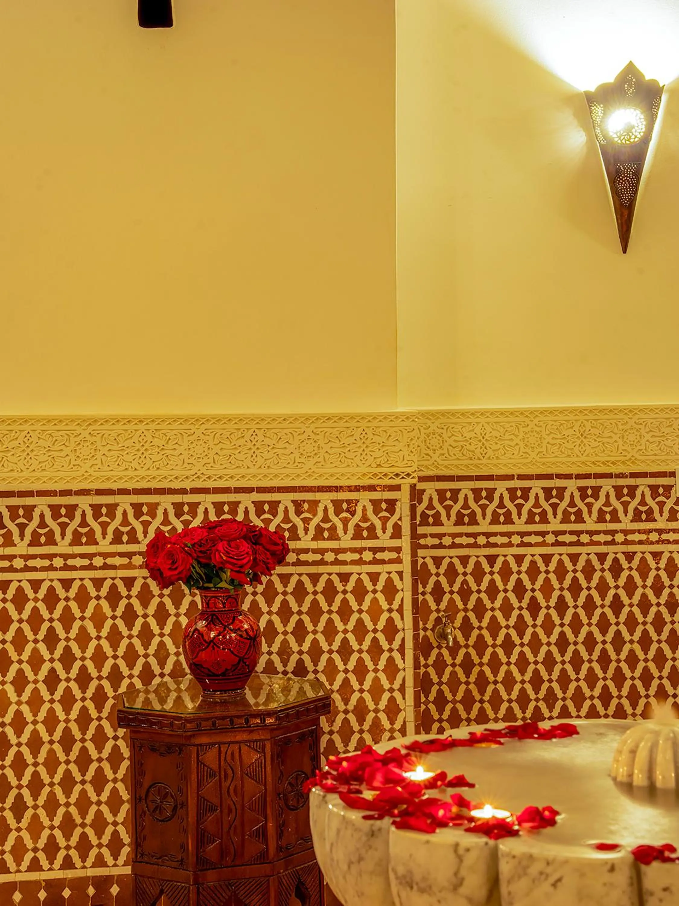Decorative detail in Riad Kilimini & SPA