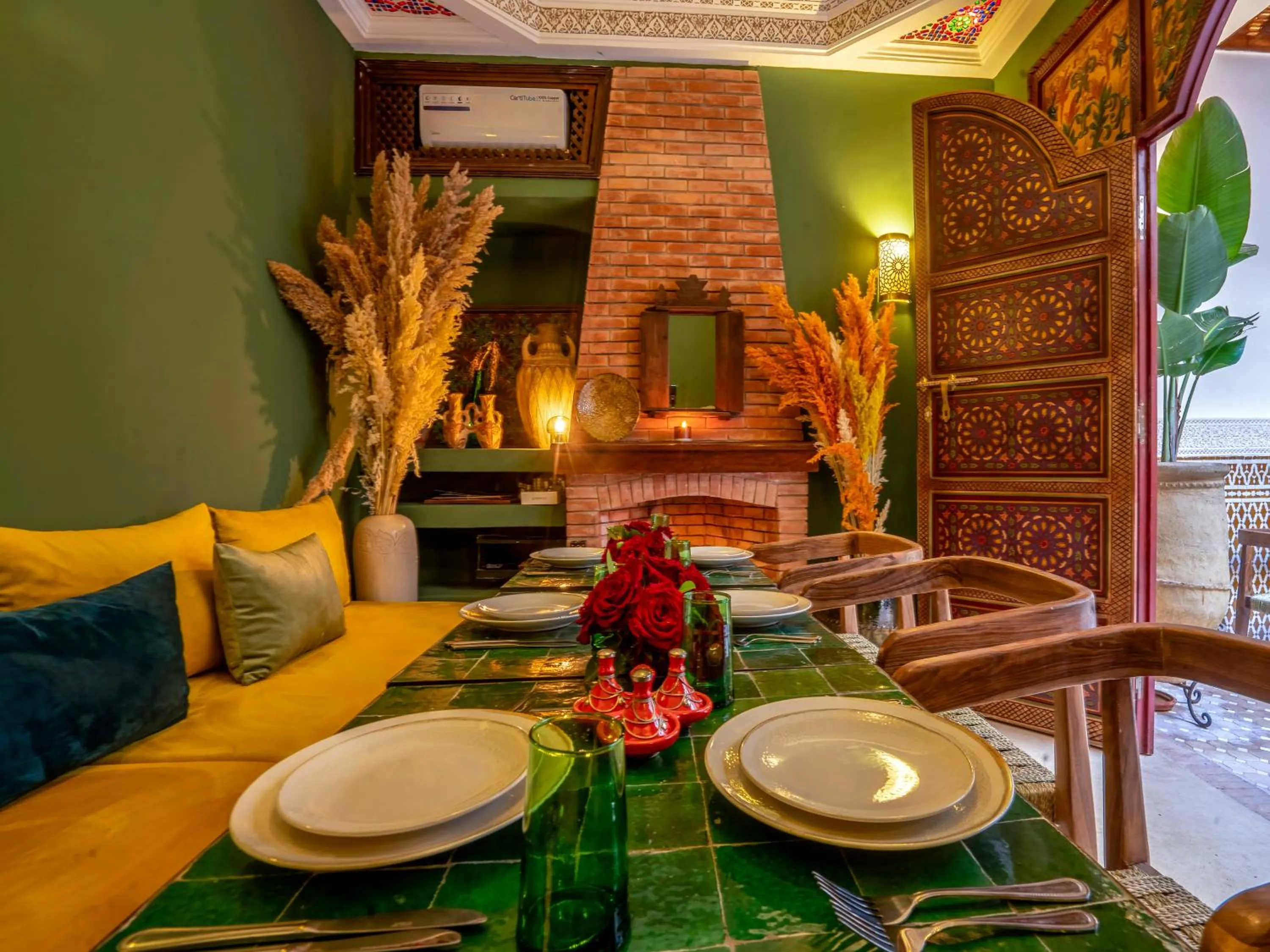 Living room in Riad Kilimini & SPA