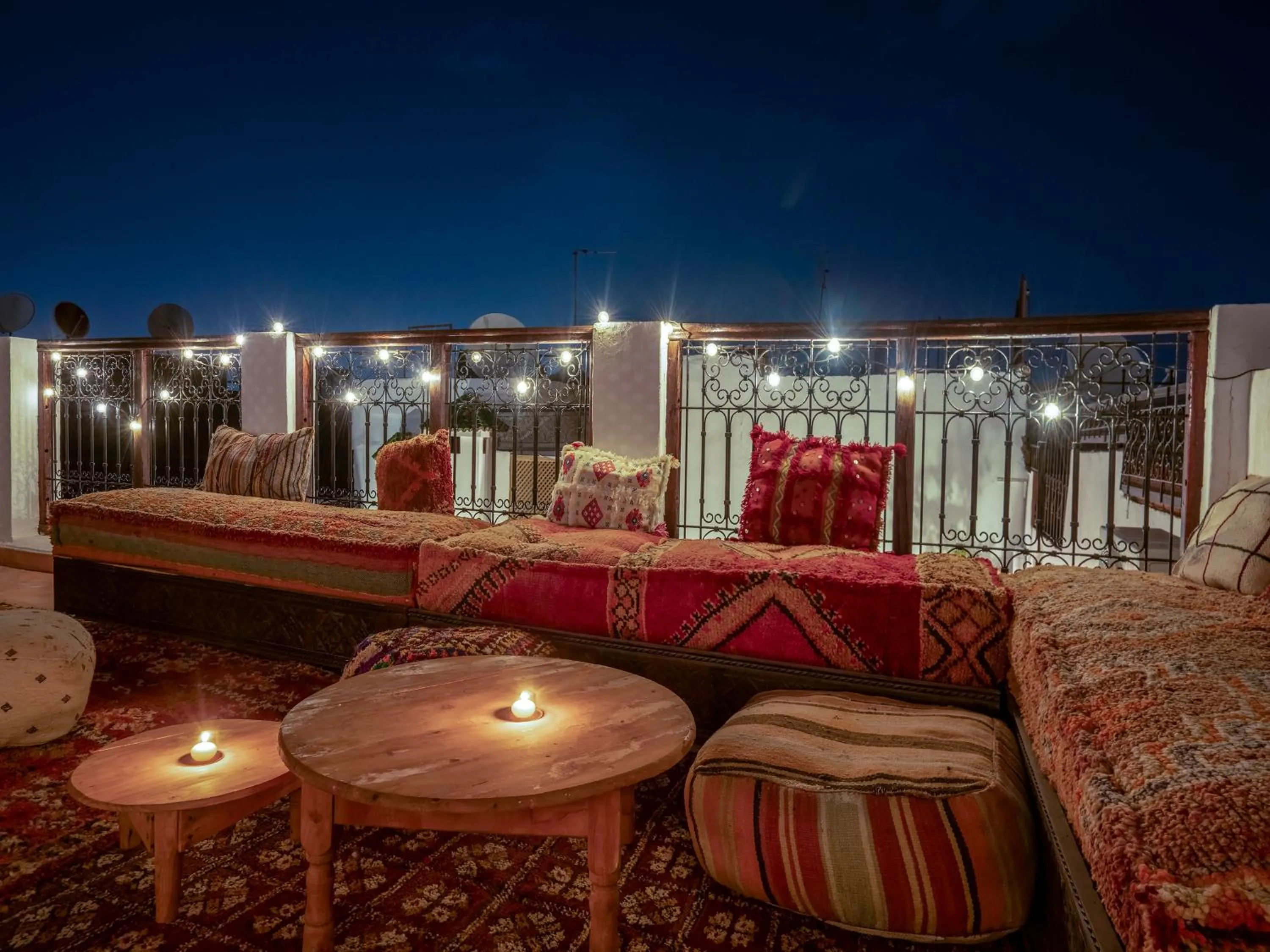 Patio in Riad Kilimini & SPA