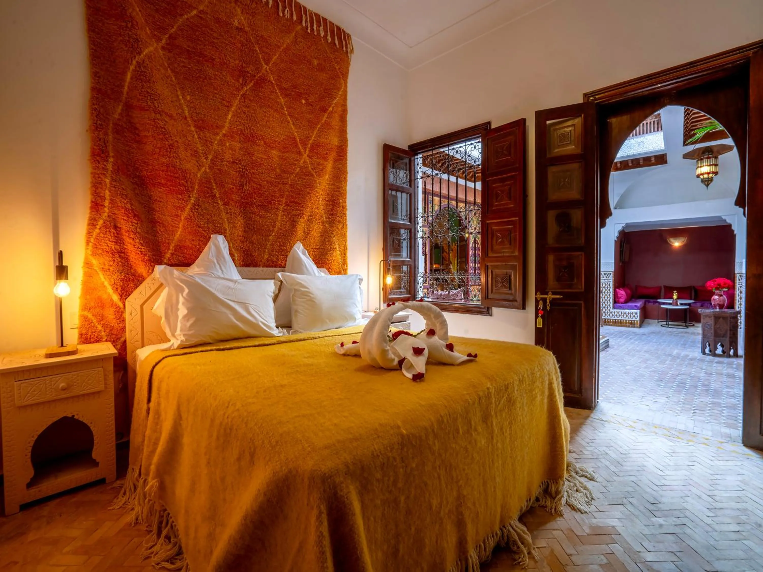 Bedroom, Bed in Riad Kilimini & SPA