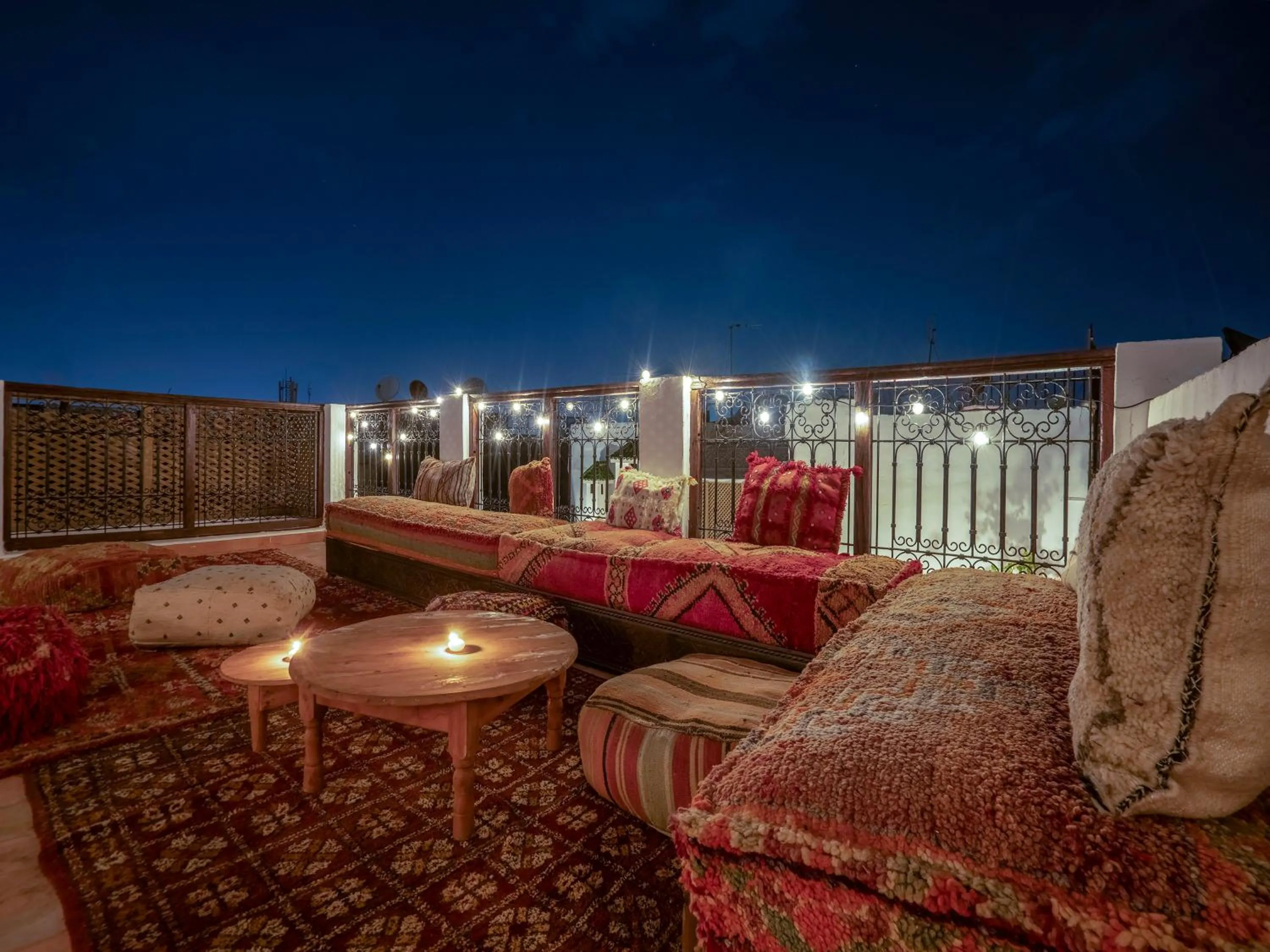 Patio in Riad Kilimini & SPA