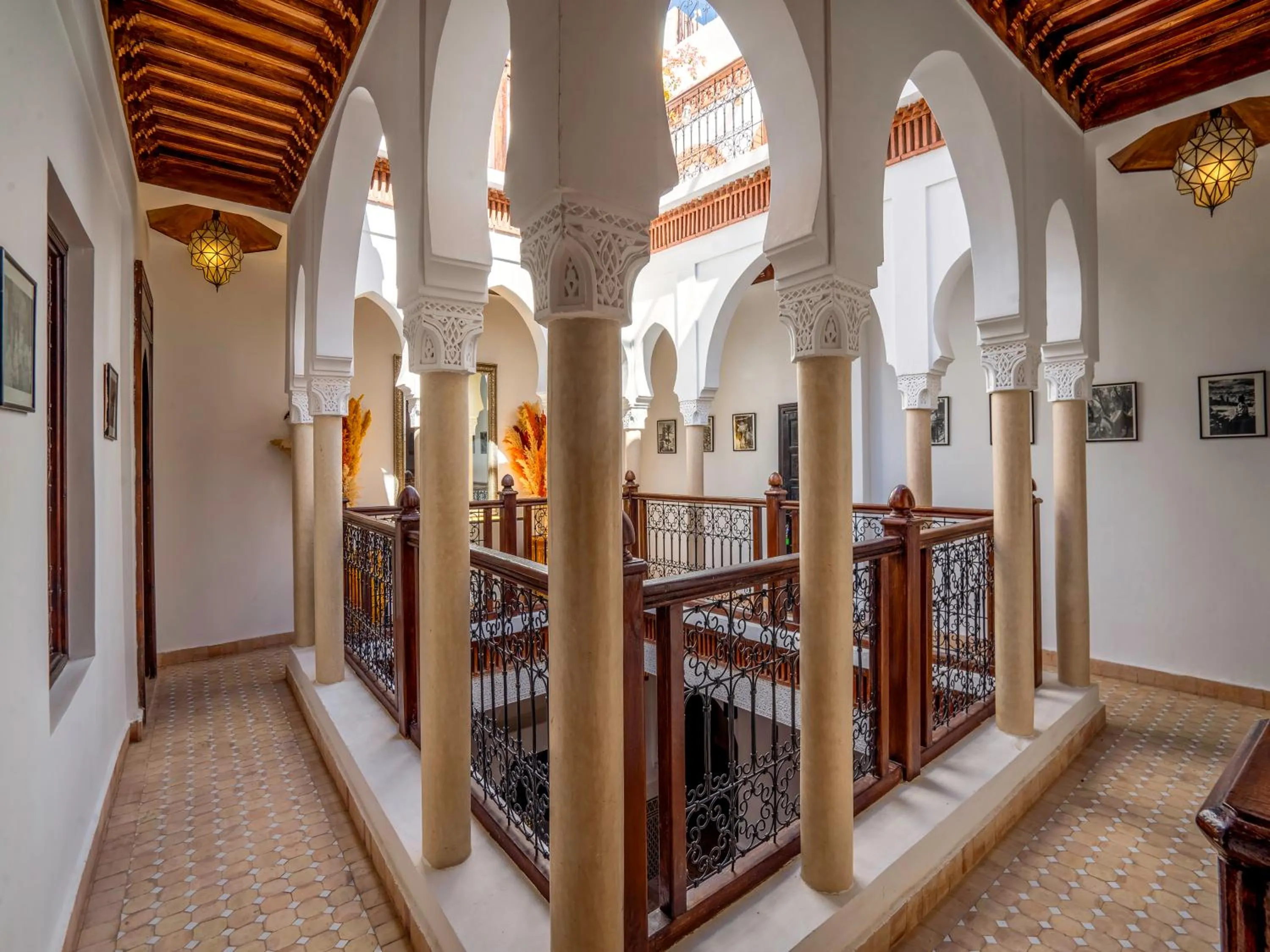 Patio in Riad Kilimini & SPA