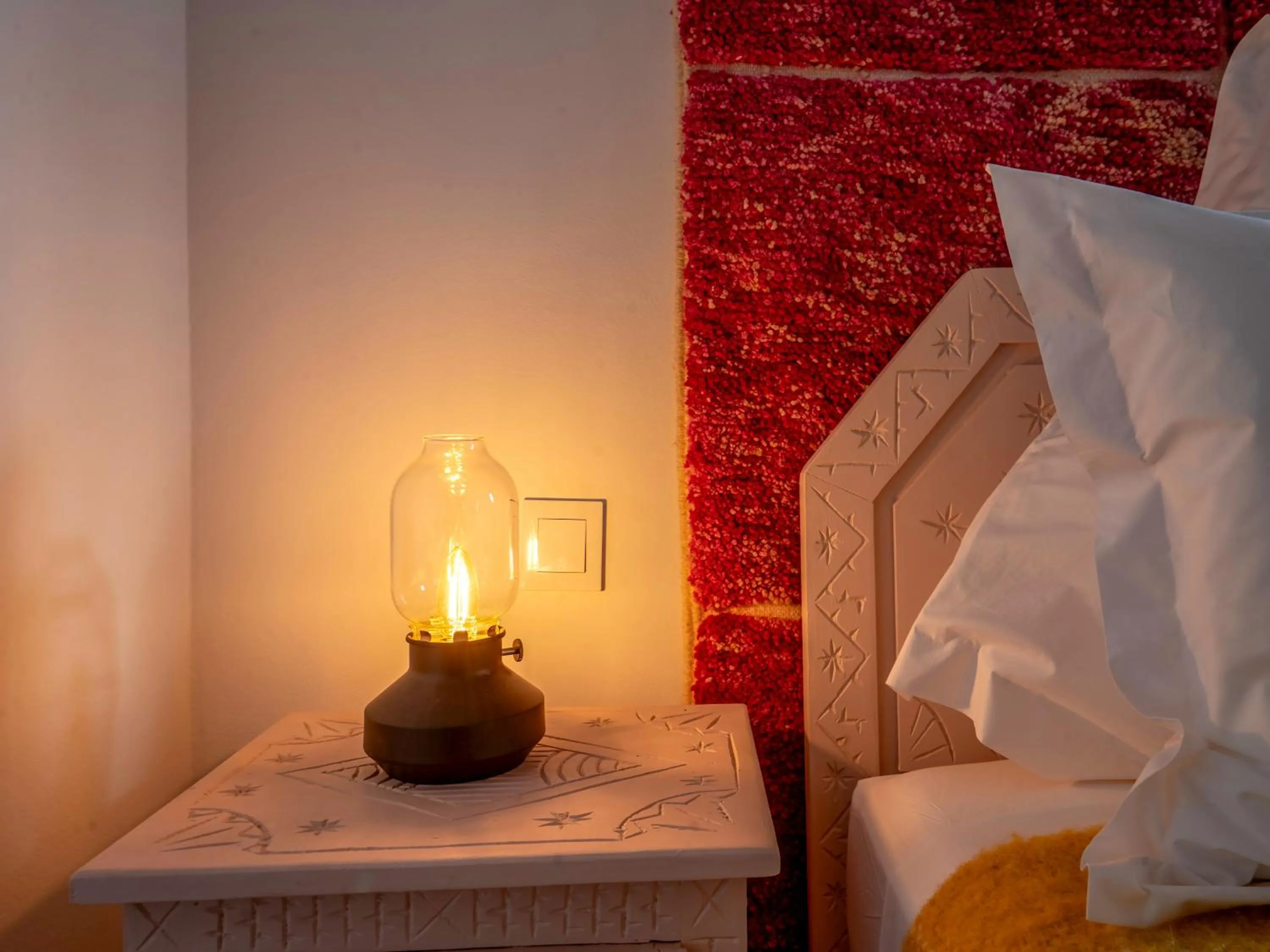 Bed in Riad Kilimini & SPA