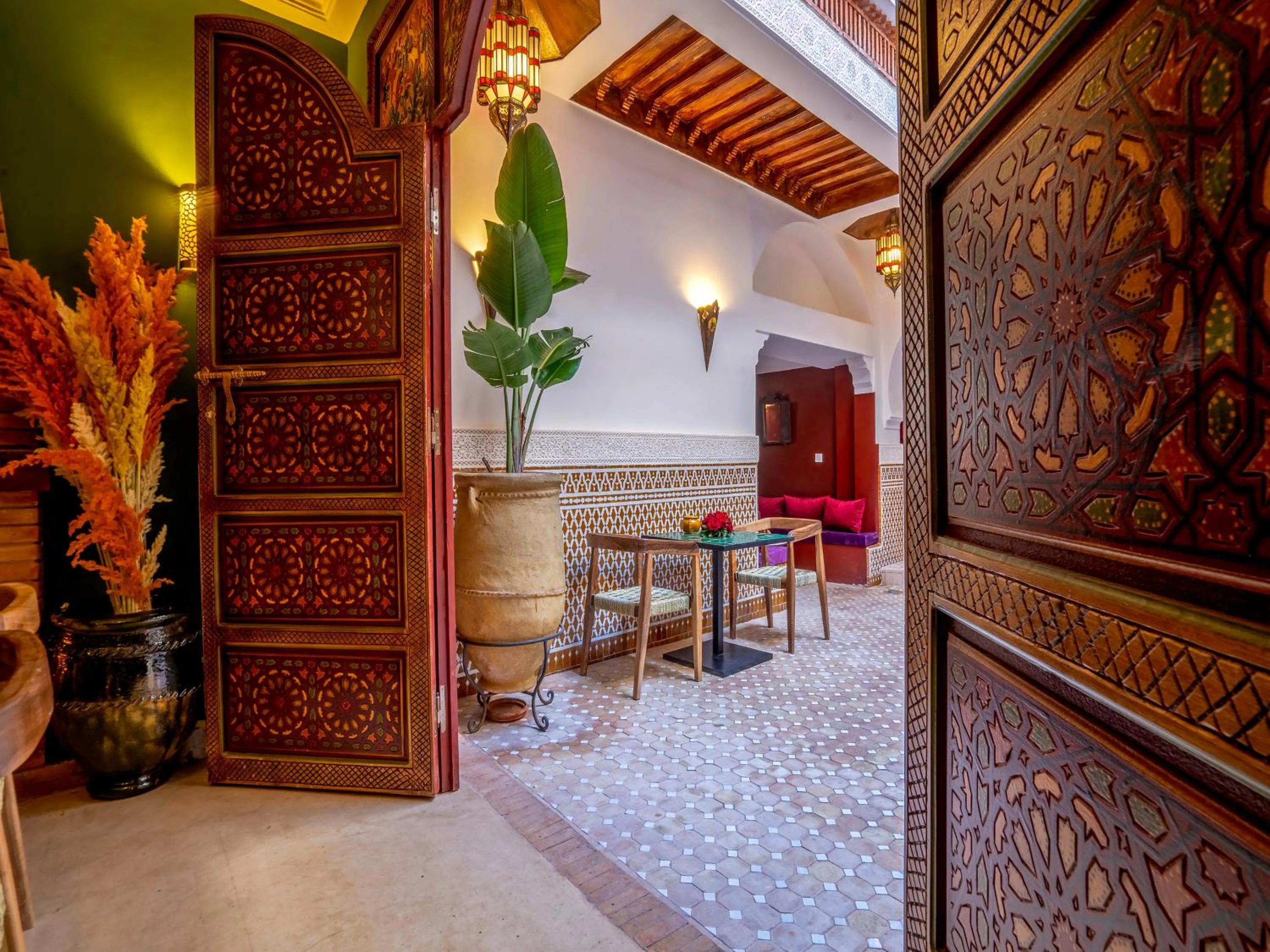 Living room in Riad Kilimini & SPA