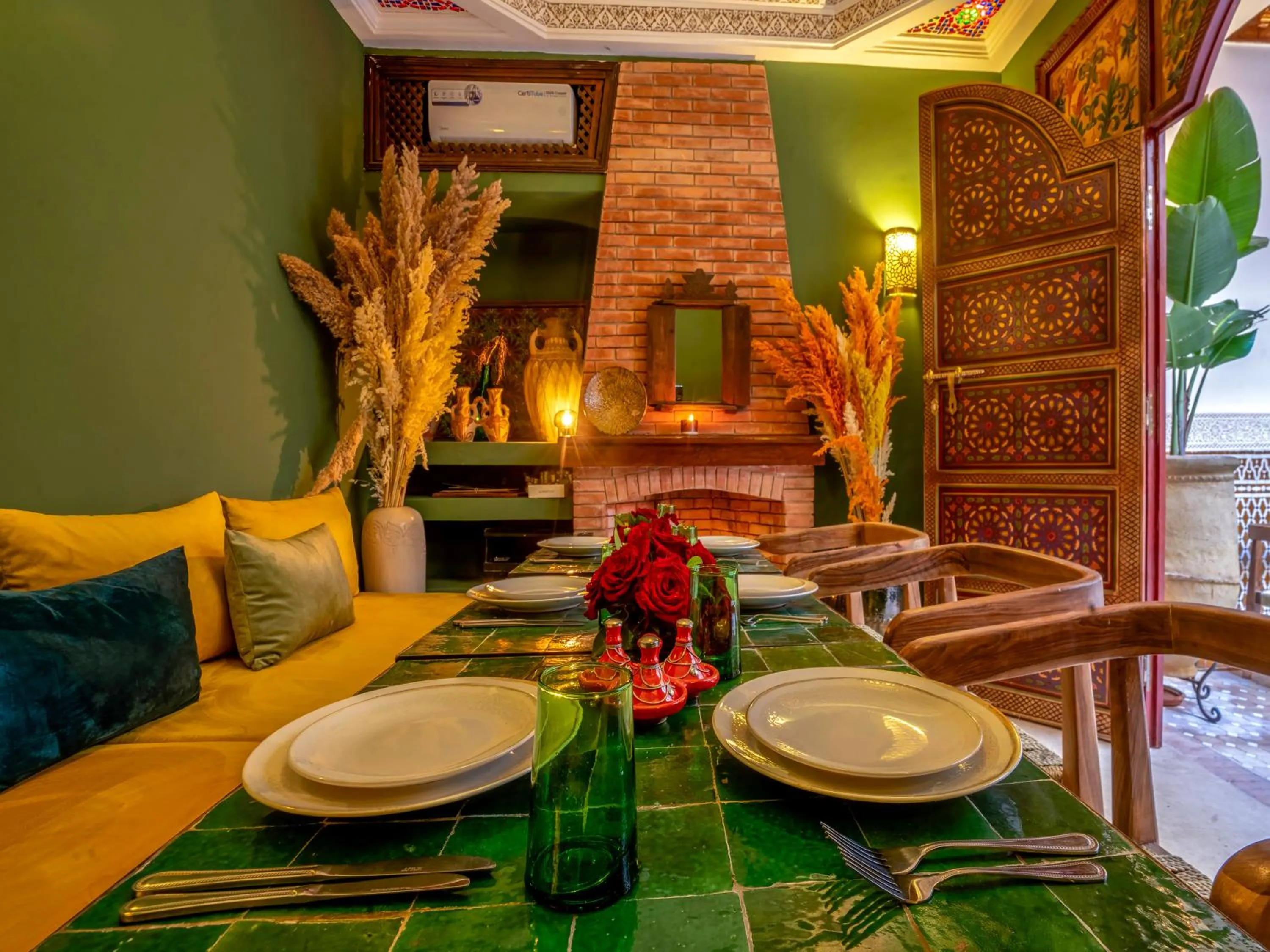 Living room in Riad Kilimini & SPA