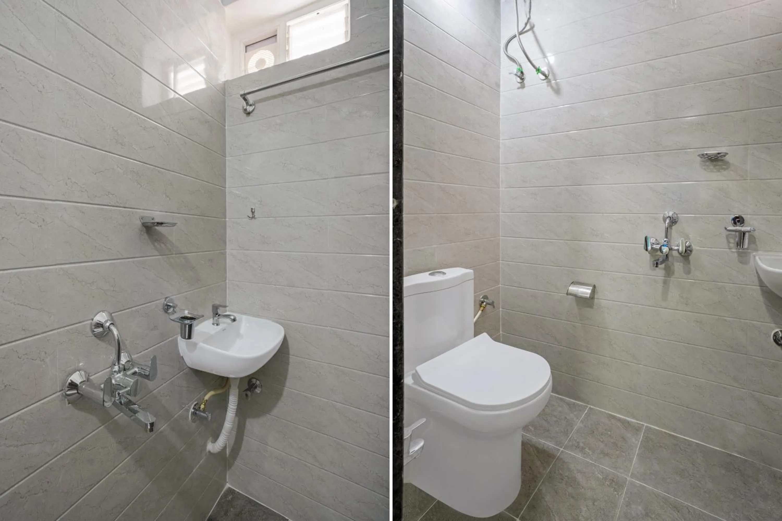 Bathroom in The Balcony Suites