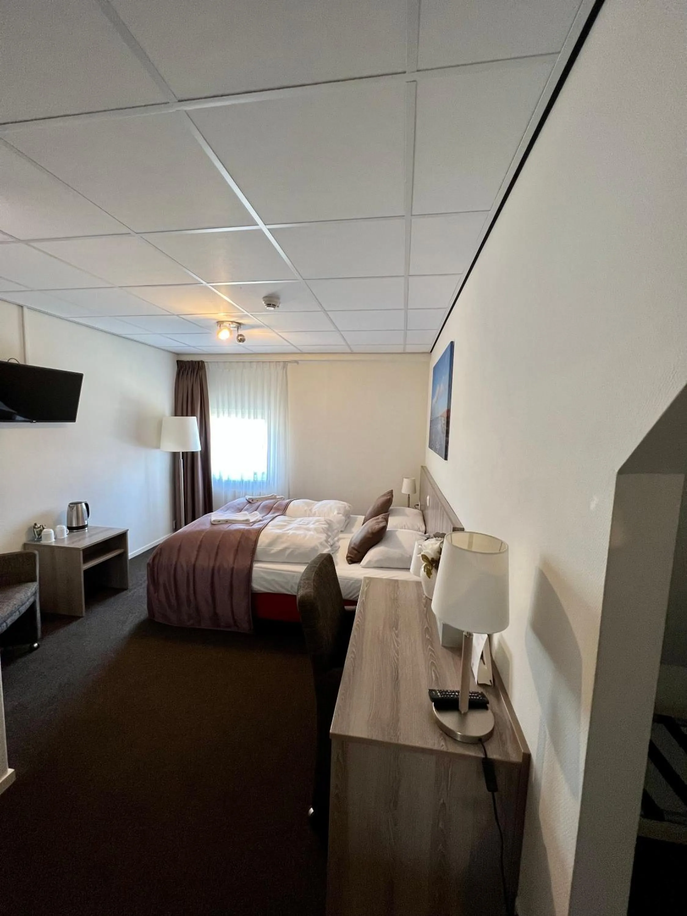 Photo of the whole room, Bed in SEA YOU Hotel Noordwijk