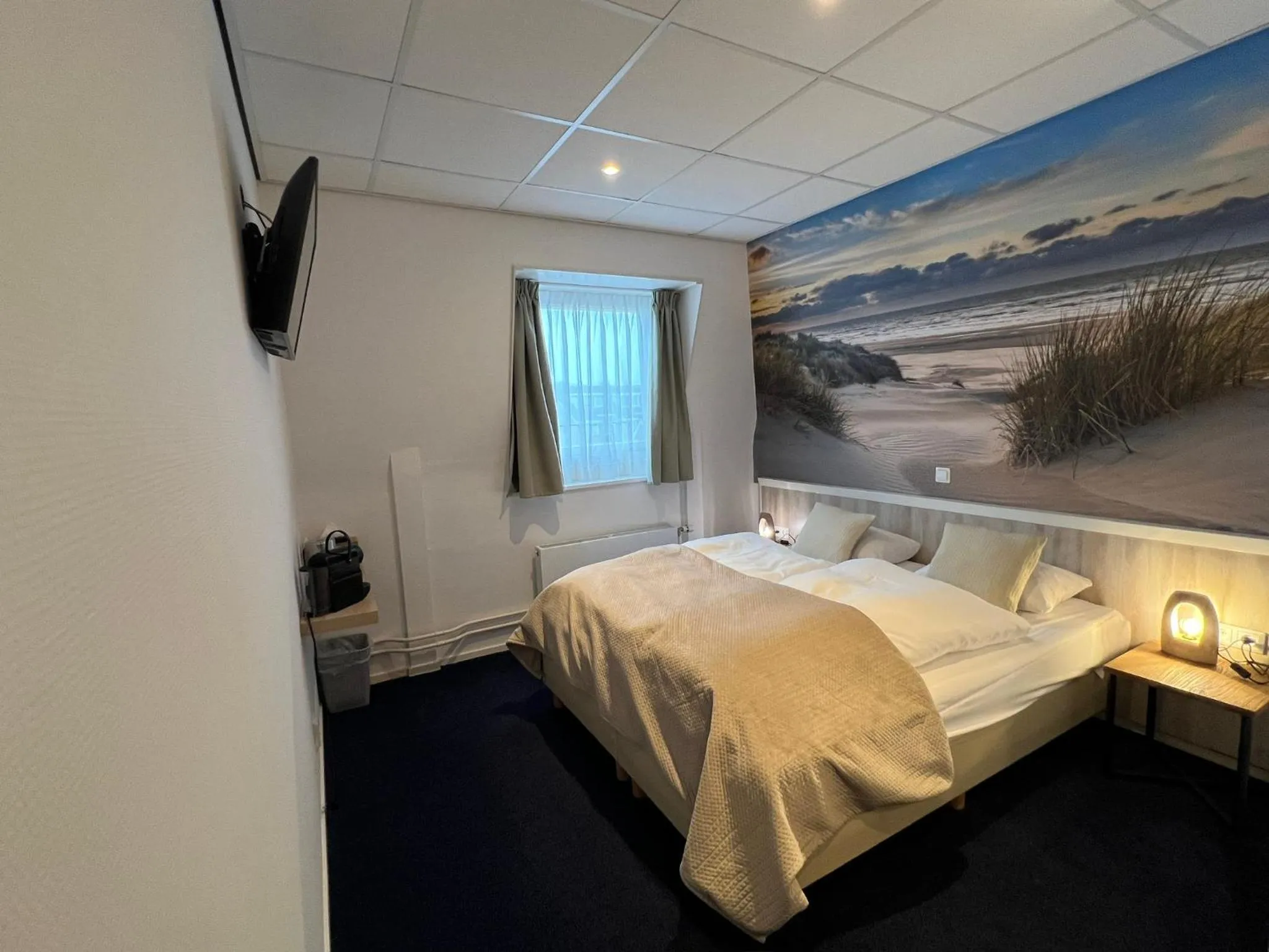Bed in SEA YOU Hotel Noordwijk