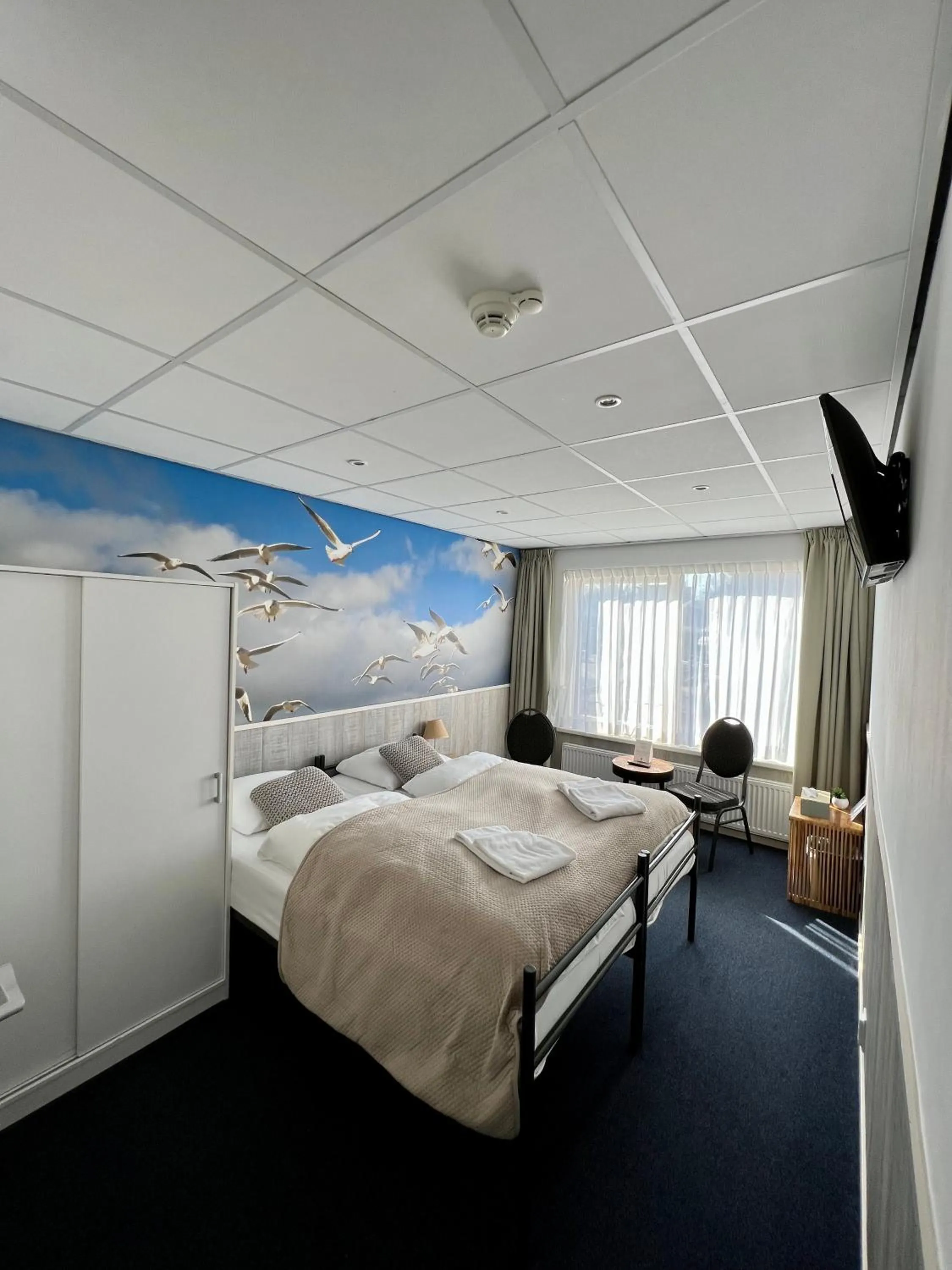 Photo of the whole room, Bed in SEA YOU Hotel Noordwijk