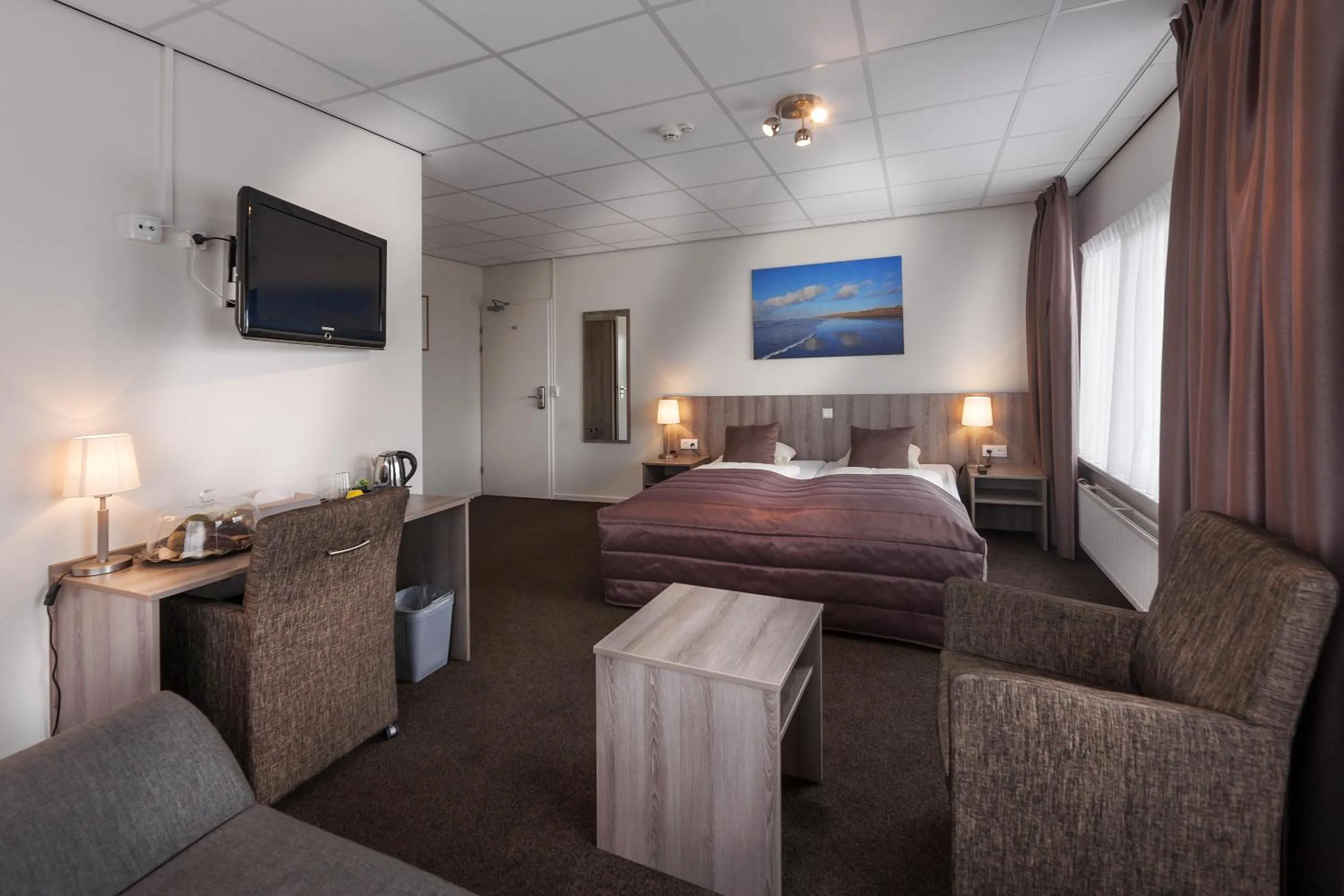 Bedroom, Bed in SEA YOU Hotel Noordwijk