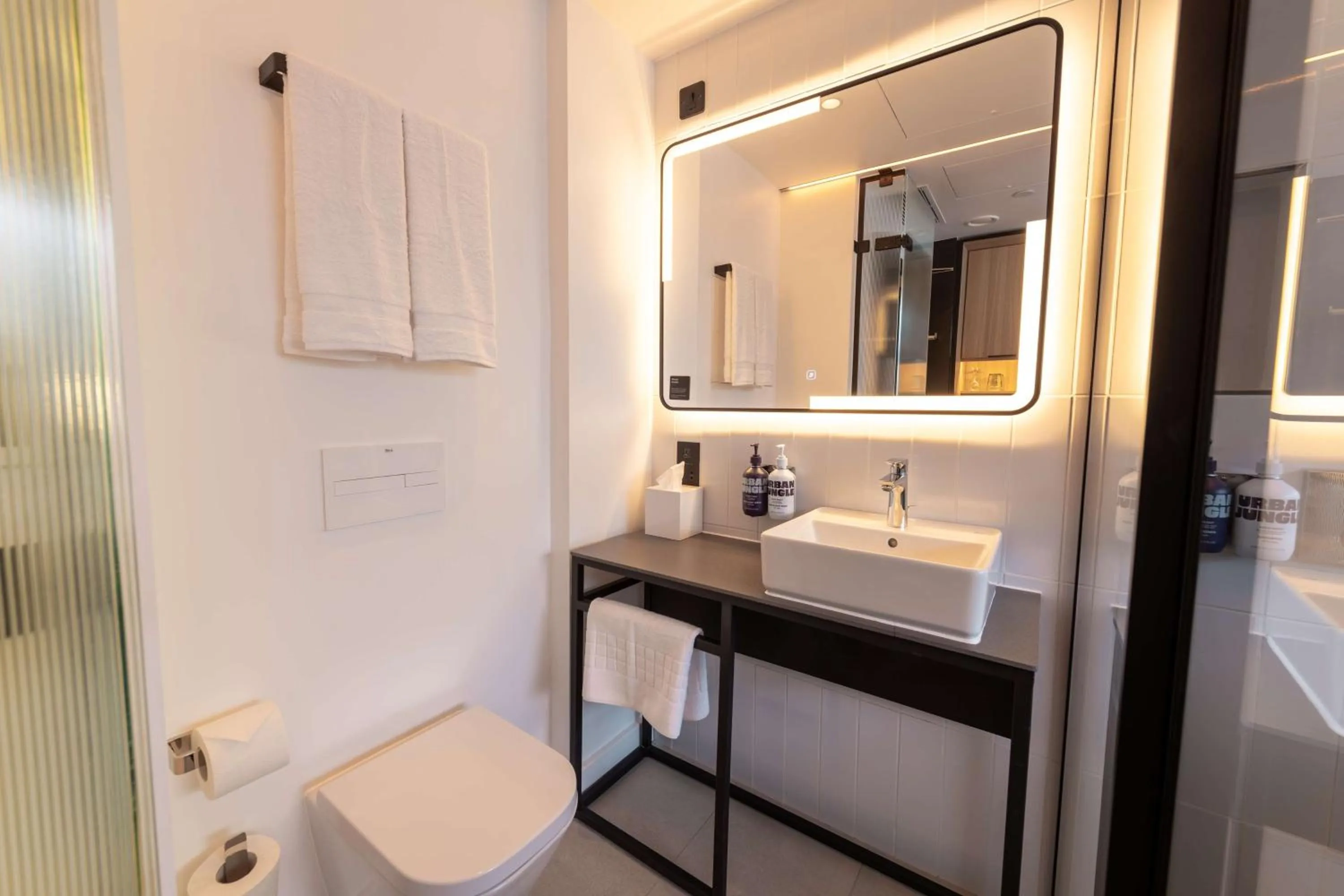 Bathroom in YOTELPAD London Stratford