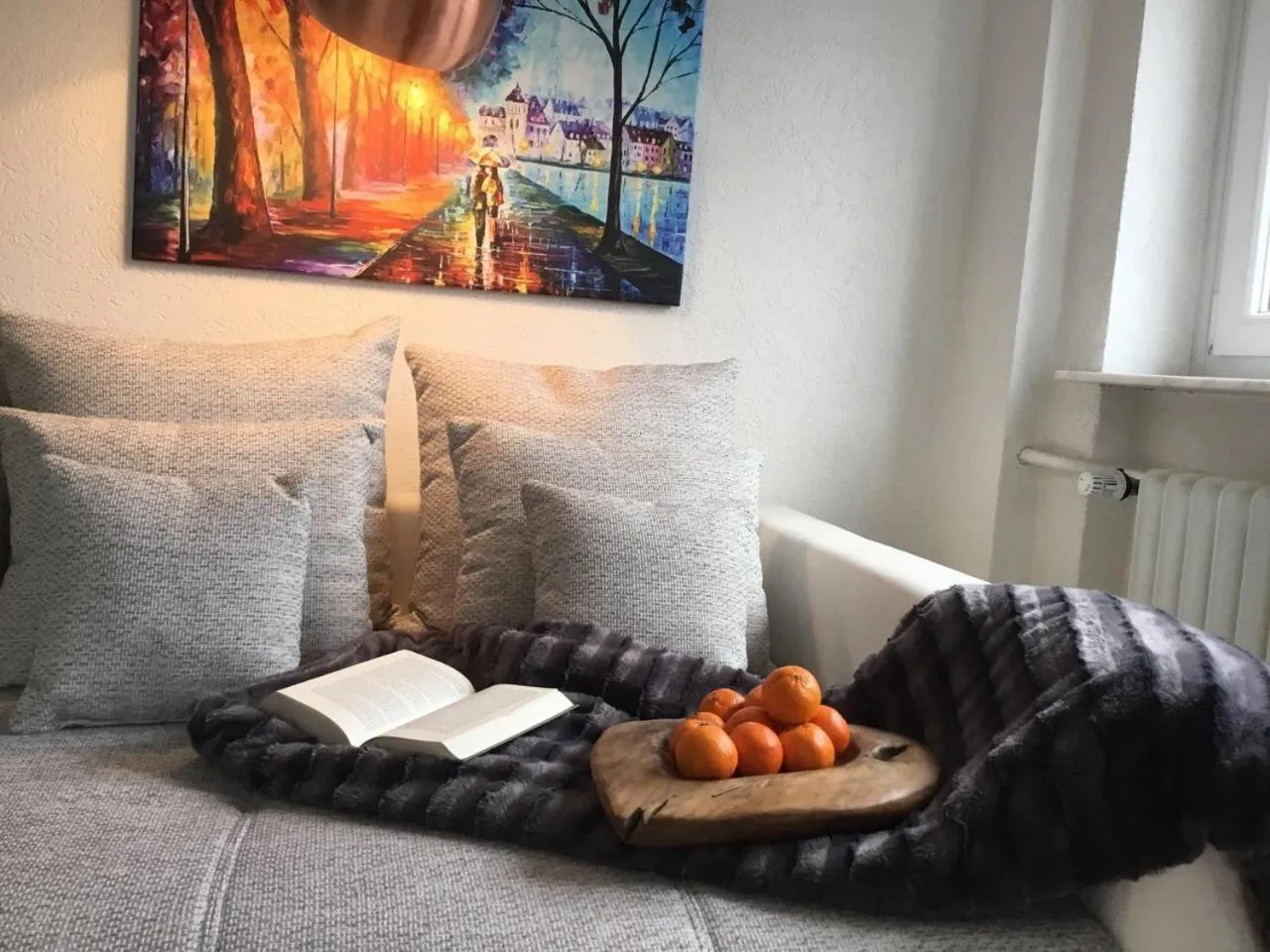 Bed in Hotel Zum Berggarten