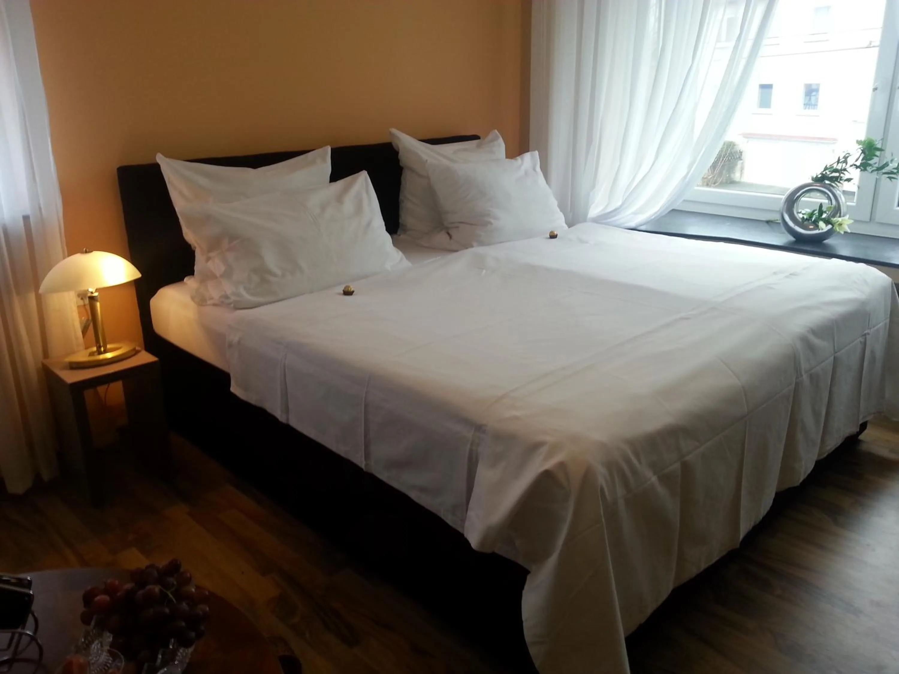 Bed in Hotel Zum Berggarten