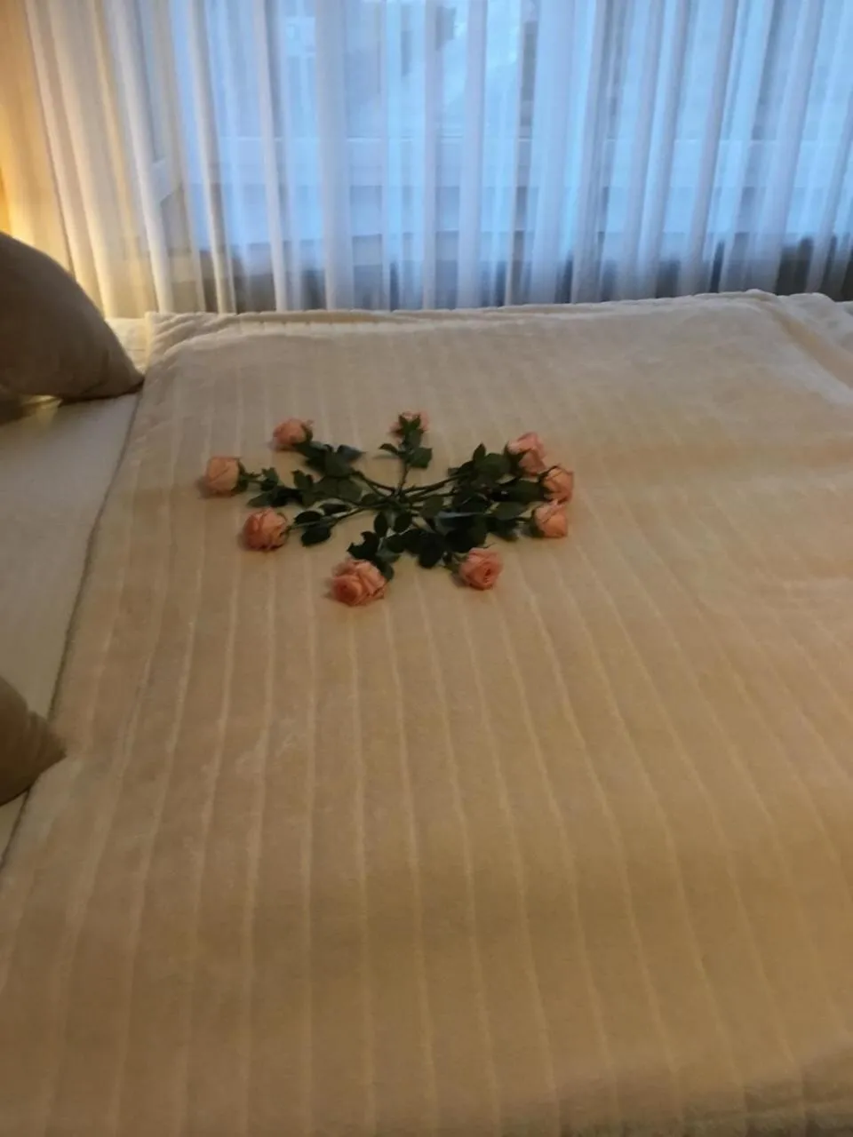Bed in Hotel Zum Berggarten