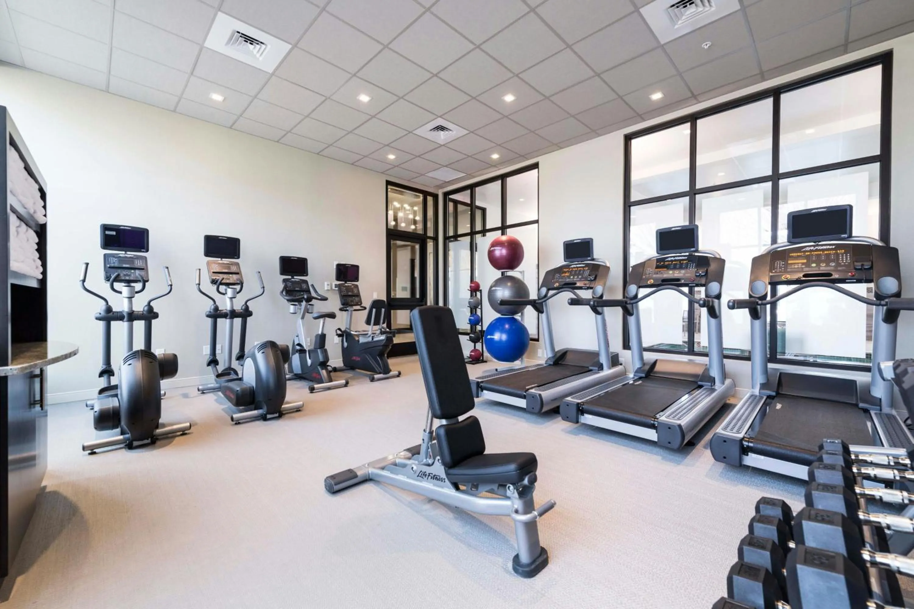 Fitness centre/facilities in TownePlace Suites by Marriott Boston Logan Airport/Chelsea