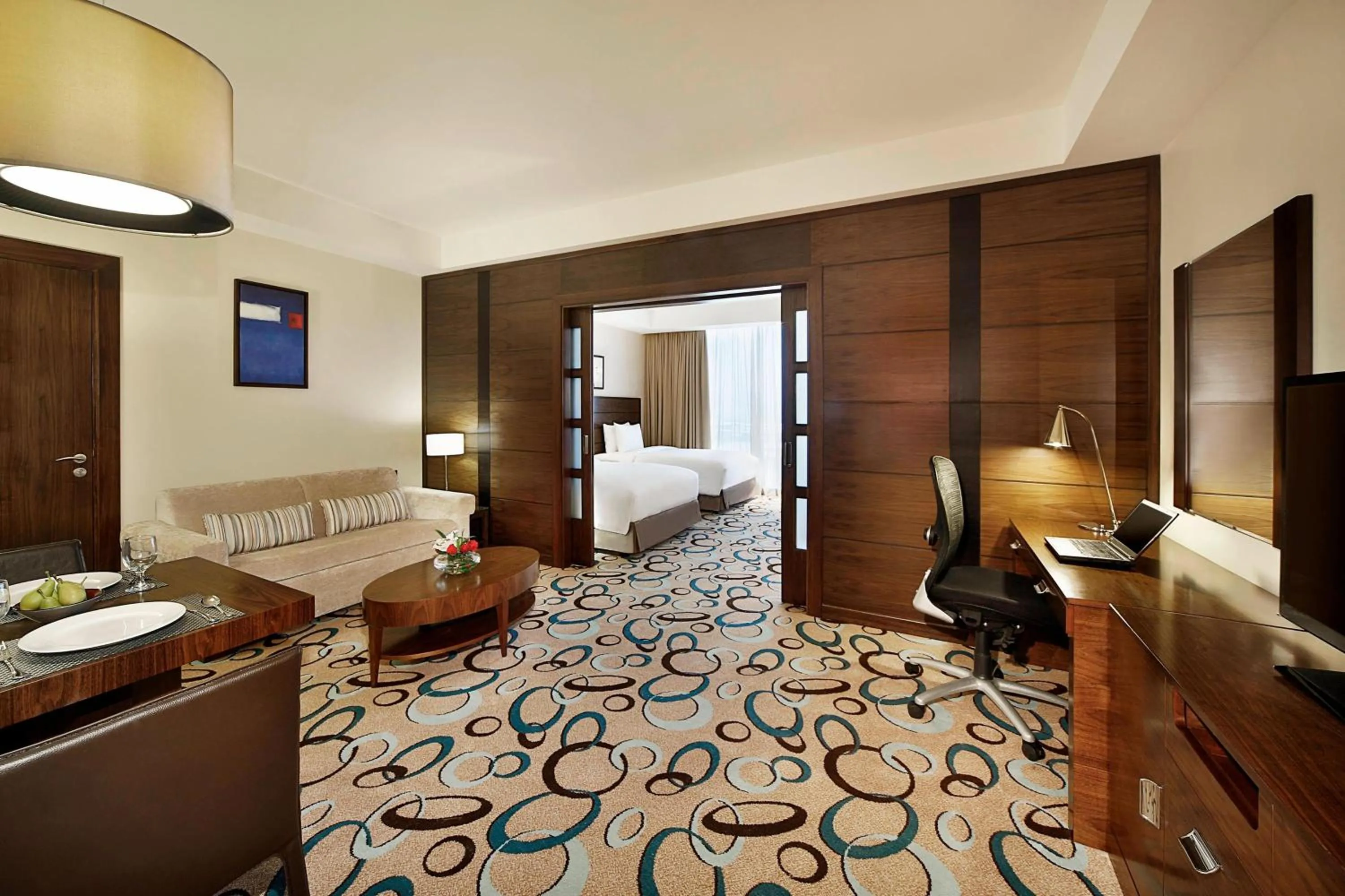 Bedroom, Bed in Residence Inn by Marriott Jazan