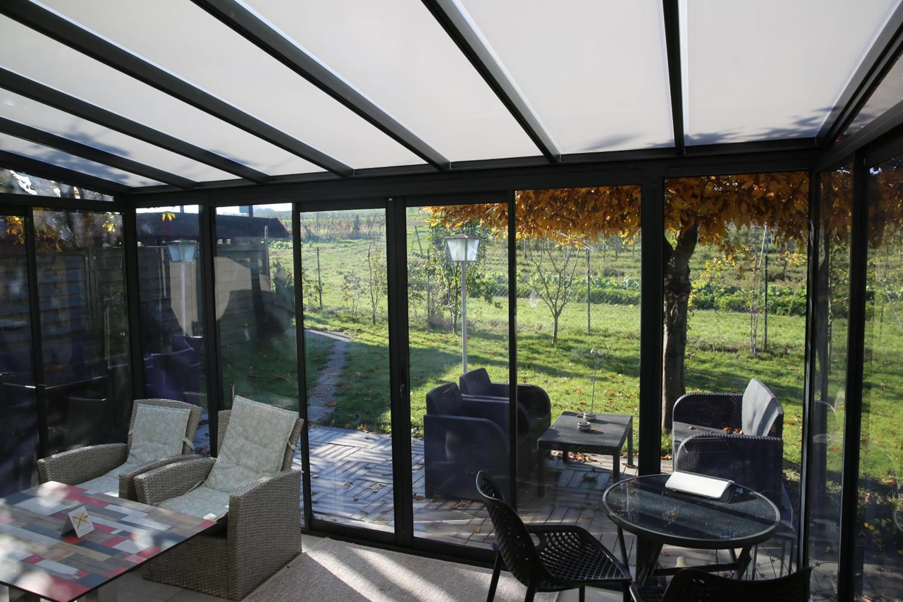 Patio in Hotel Garni Alte Post