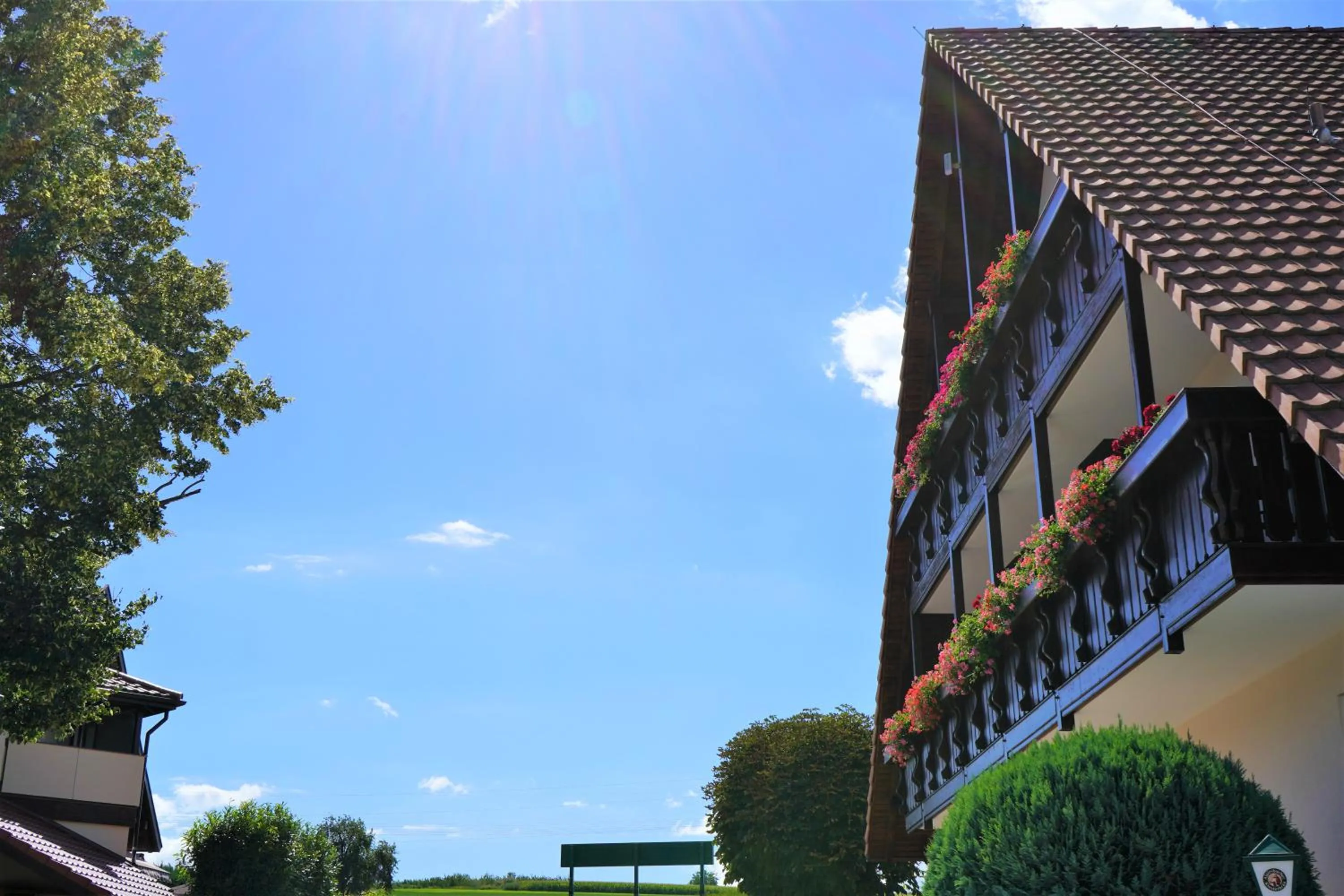 Property building in Hotel Garni Alte Post