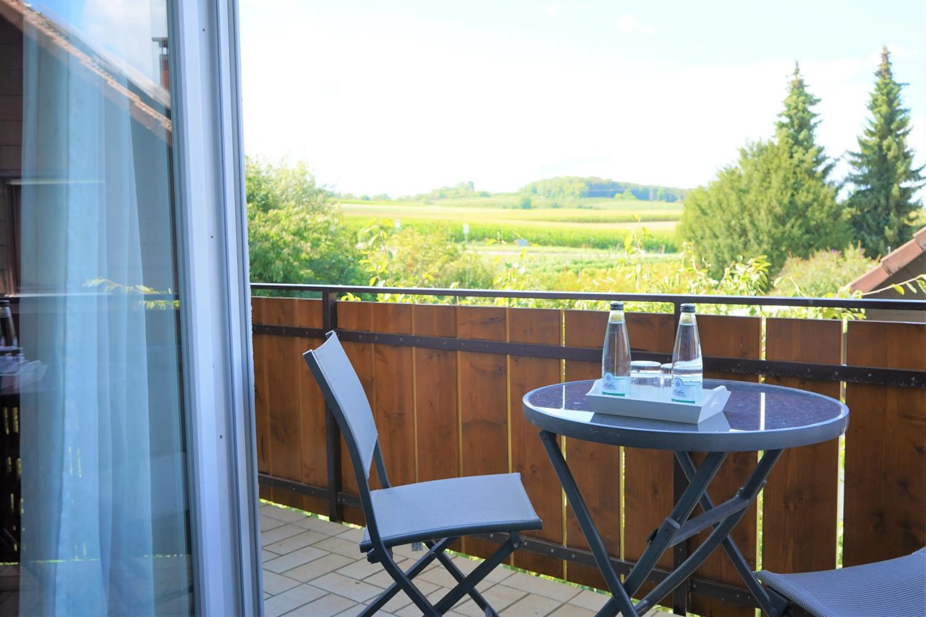 Garden view in Hotel Garni Alte Post