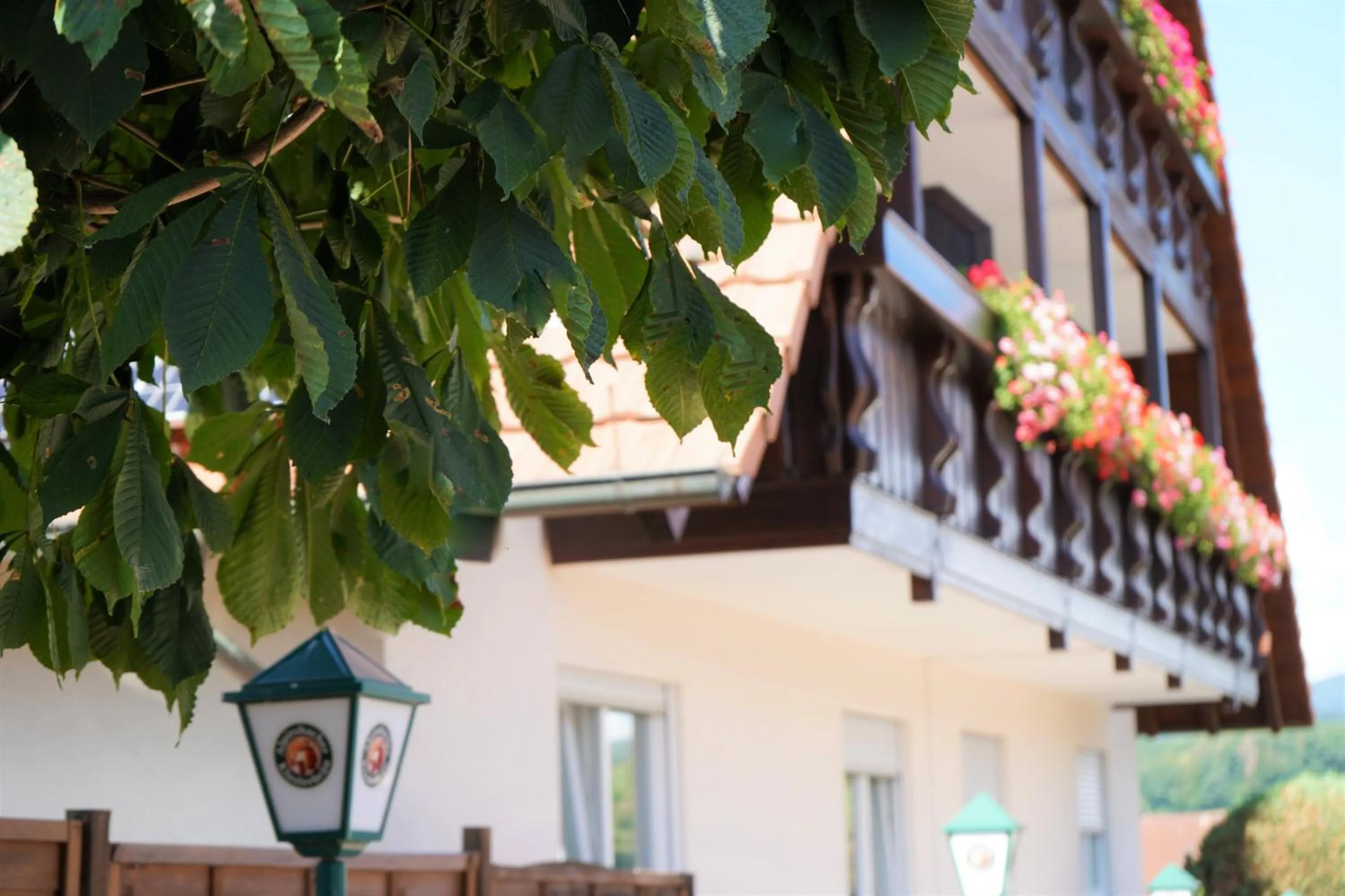 Property building in Hotel Garni Alte Post