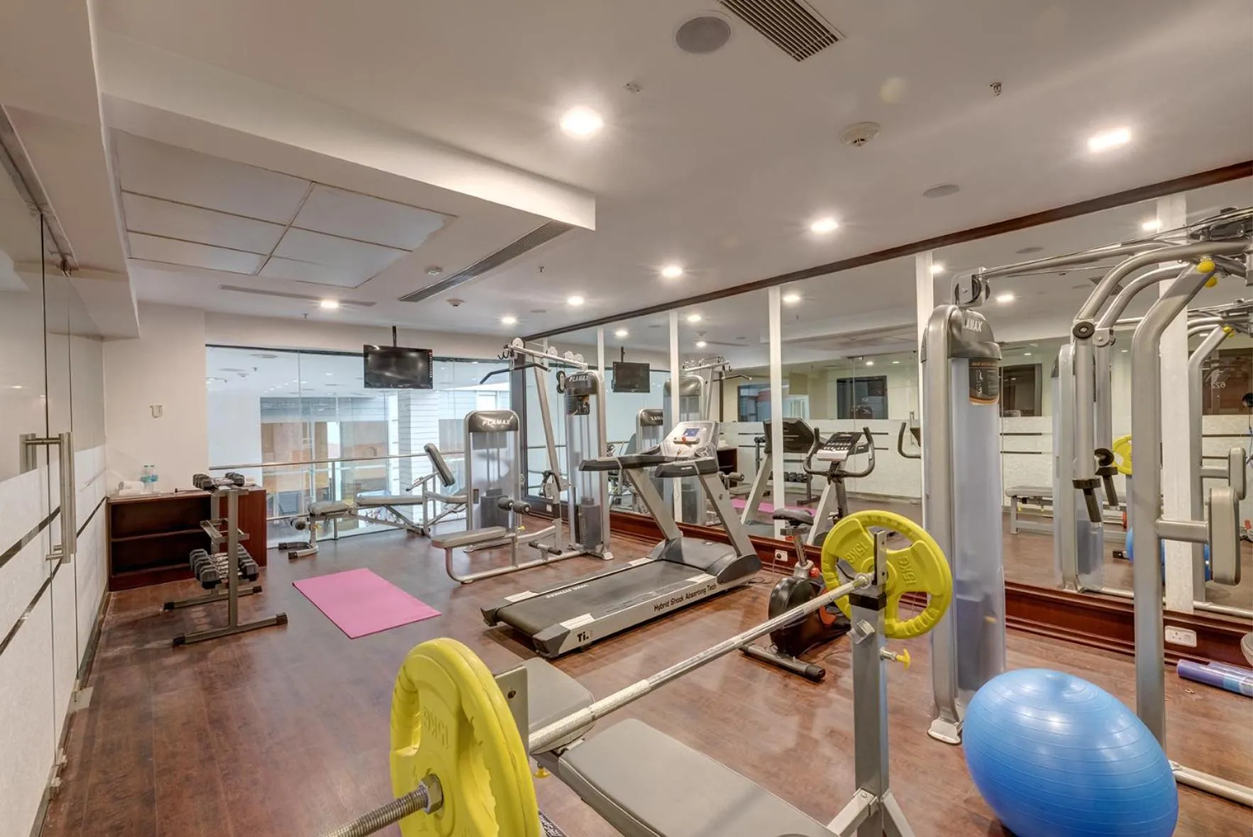 Fitness centre/facilities in The Fern Residency Galaxy Mall
