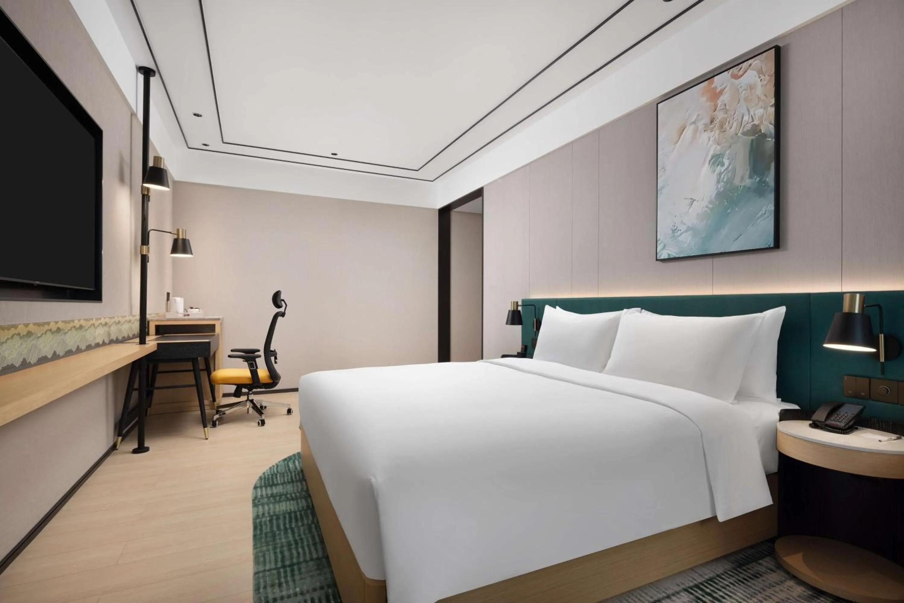 Bedroom, Bed in Hilton Garden Inn Chengdu Chunxi Road Center