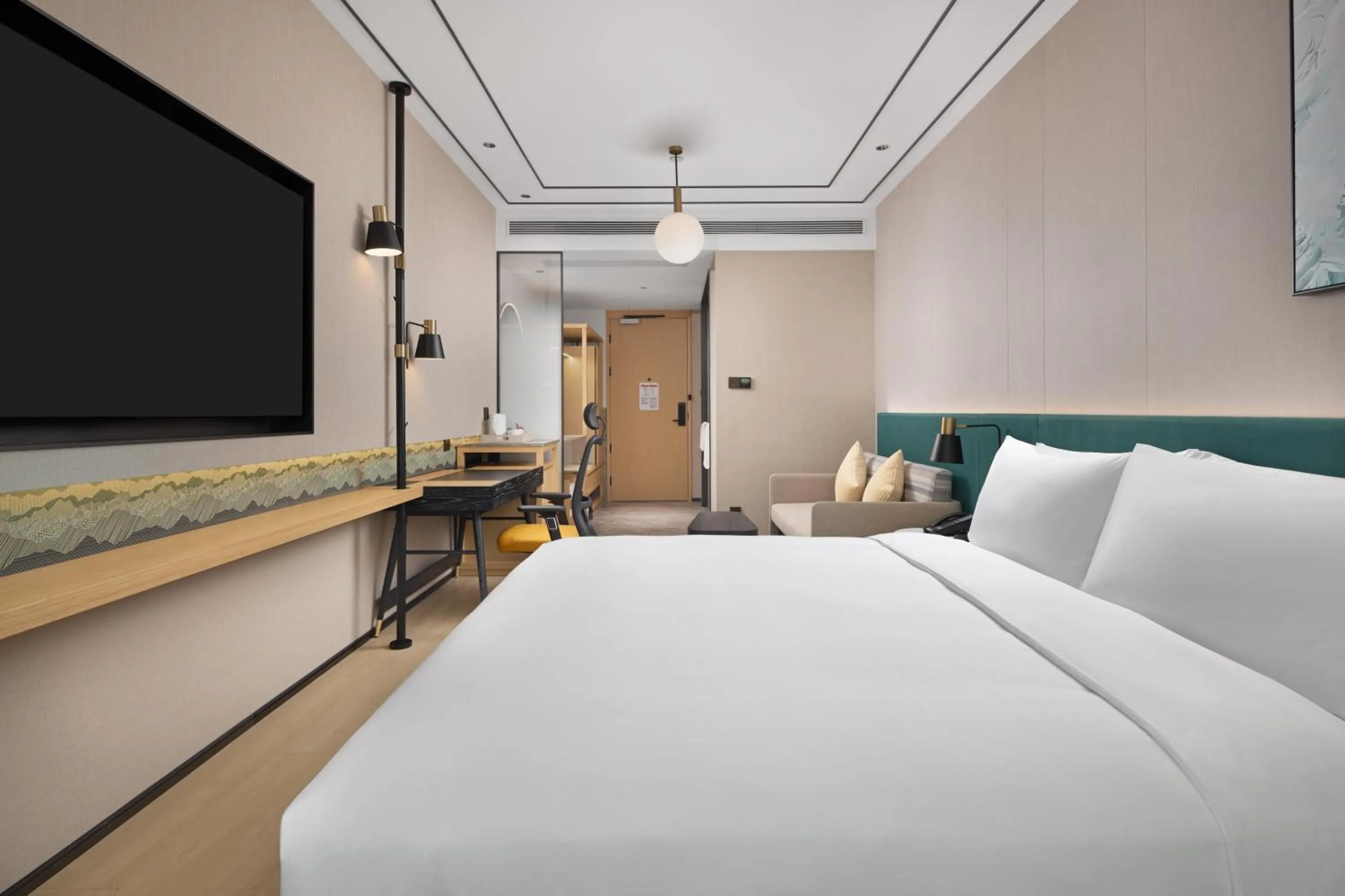 Bed in Hilton Garden Inn Chengdu Chunxi Road Center