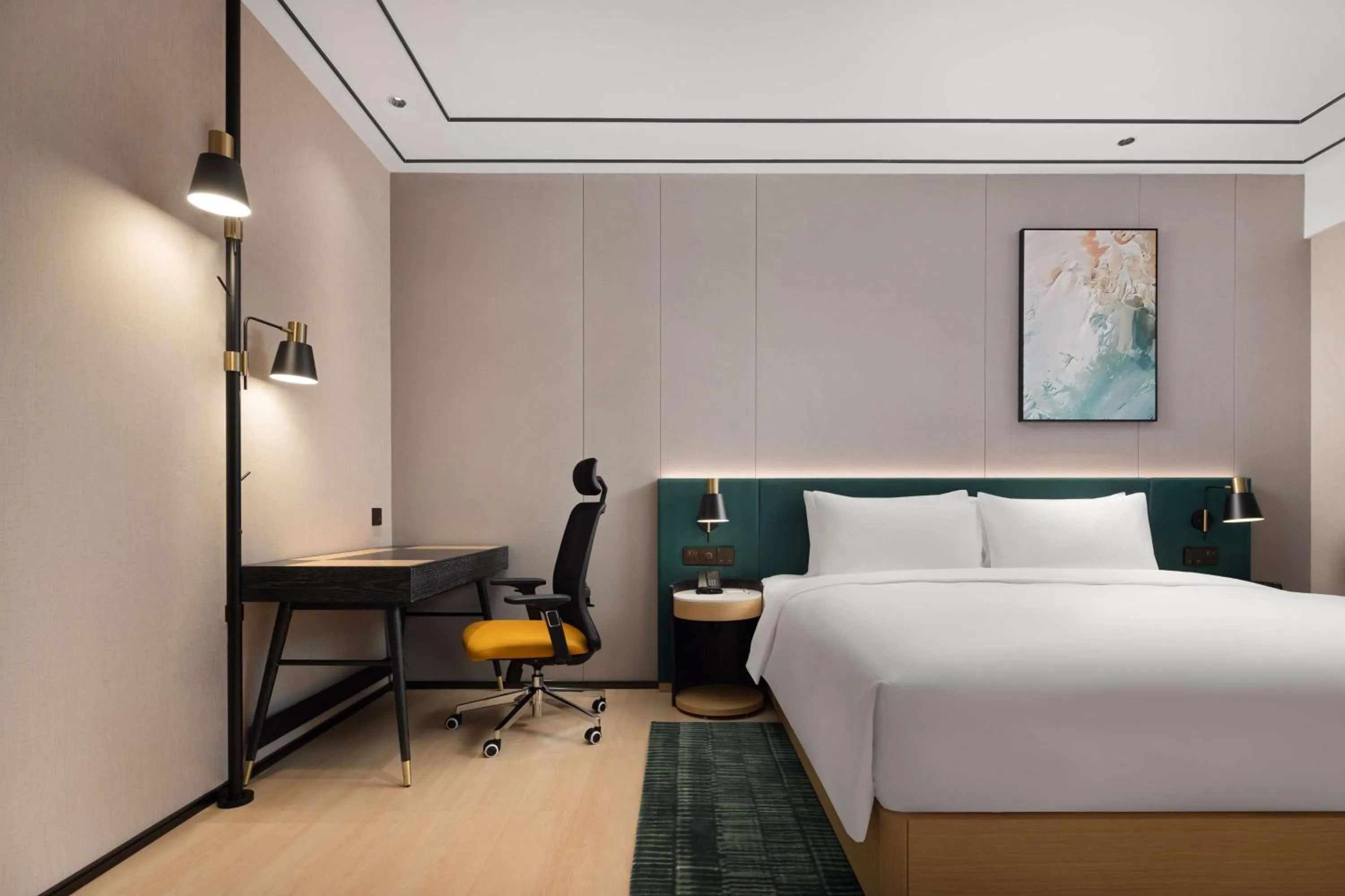 Bedroom, Bed in Hilton Garden Inn Chengdu Chunxi Road Center