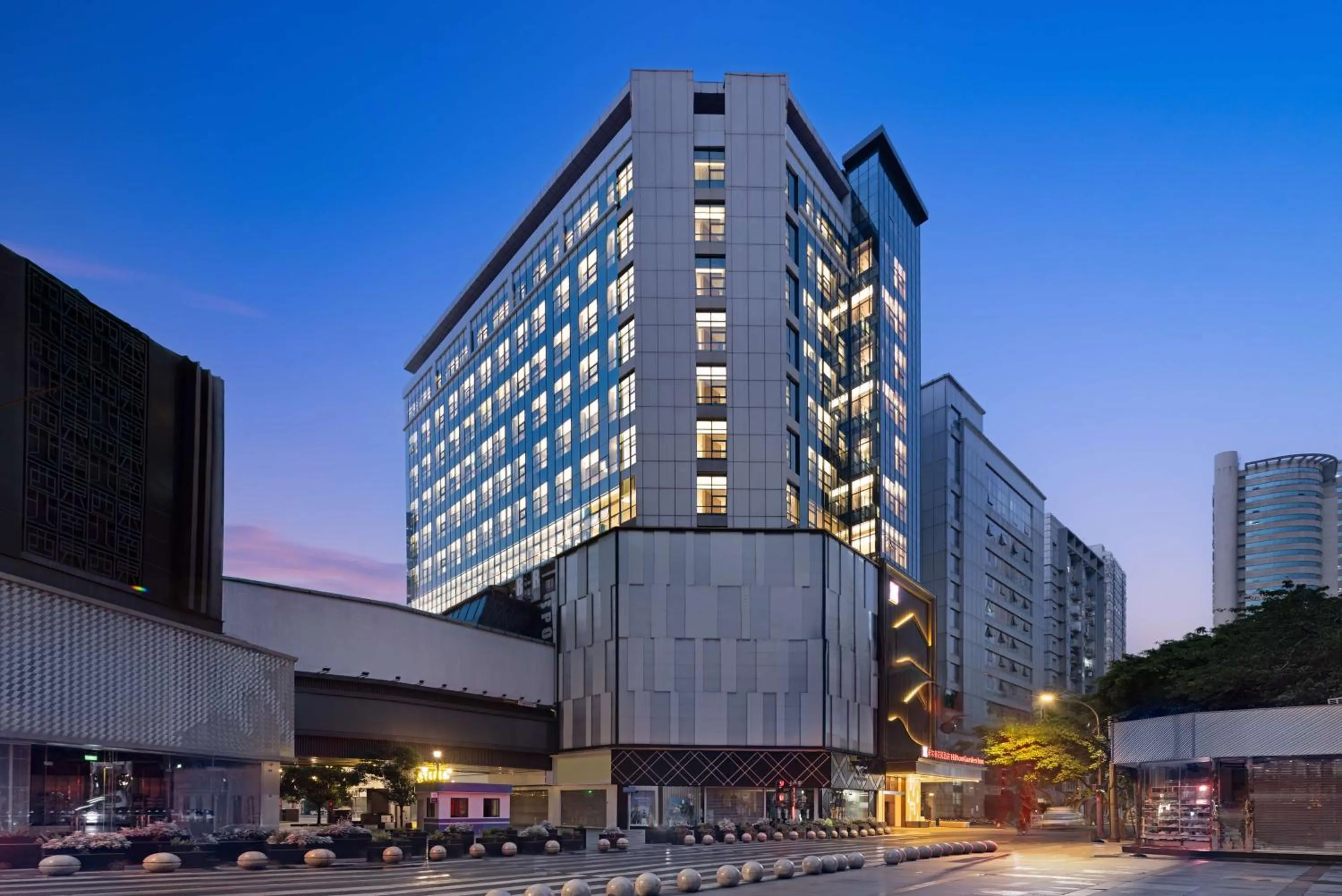 Property building in Hilton Garden Inn Chengdu Chunxi Road Center