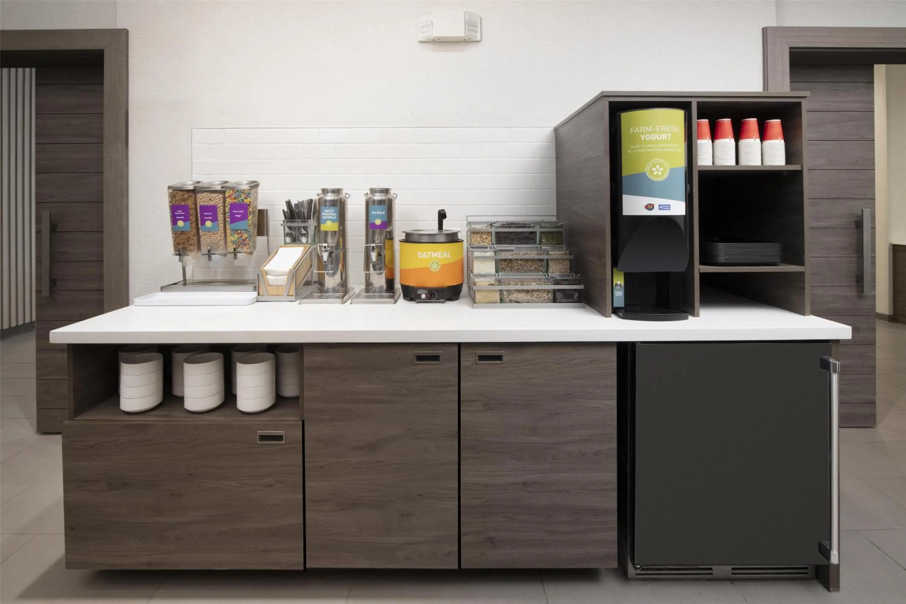 Breakfast in Home2 Suites By Hilton Dallas East