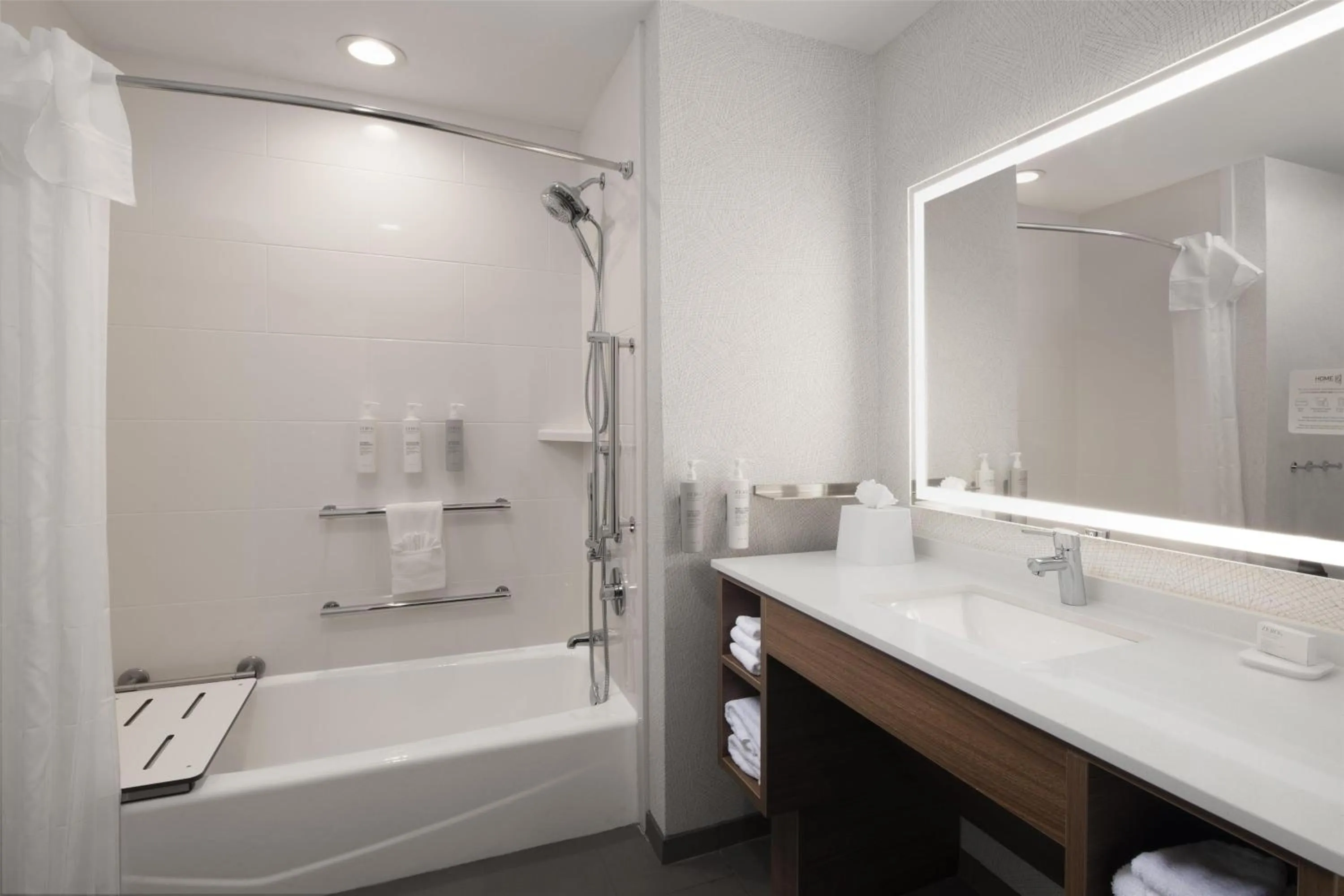 Bathroom in Home2 Suites By Hilton Dallas East