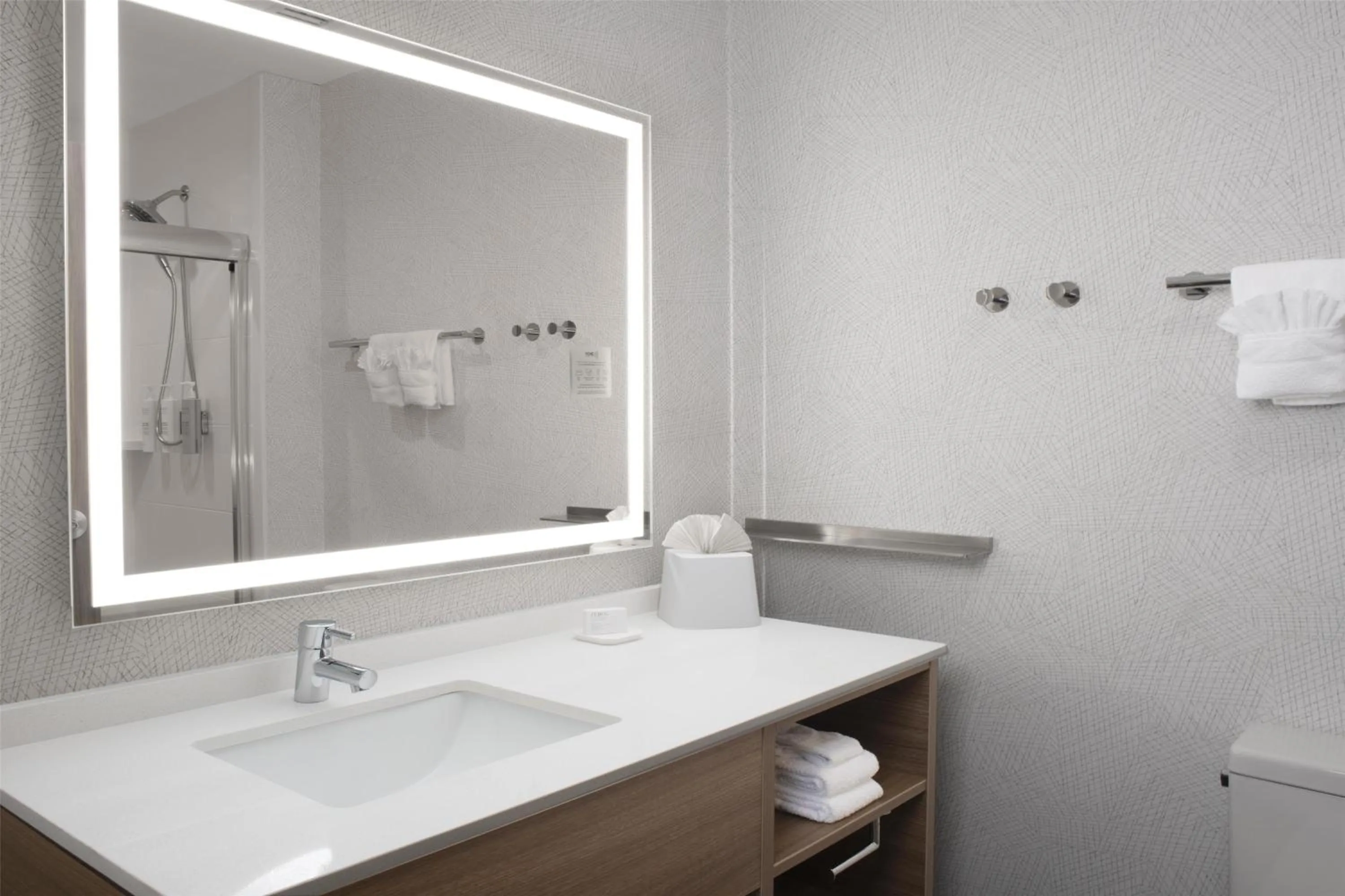 Bathroom in Home2 Suites By Hilton Dallas East