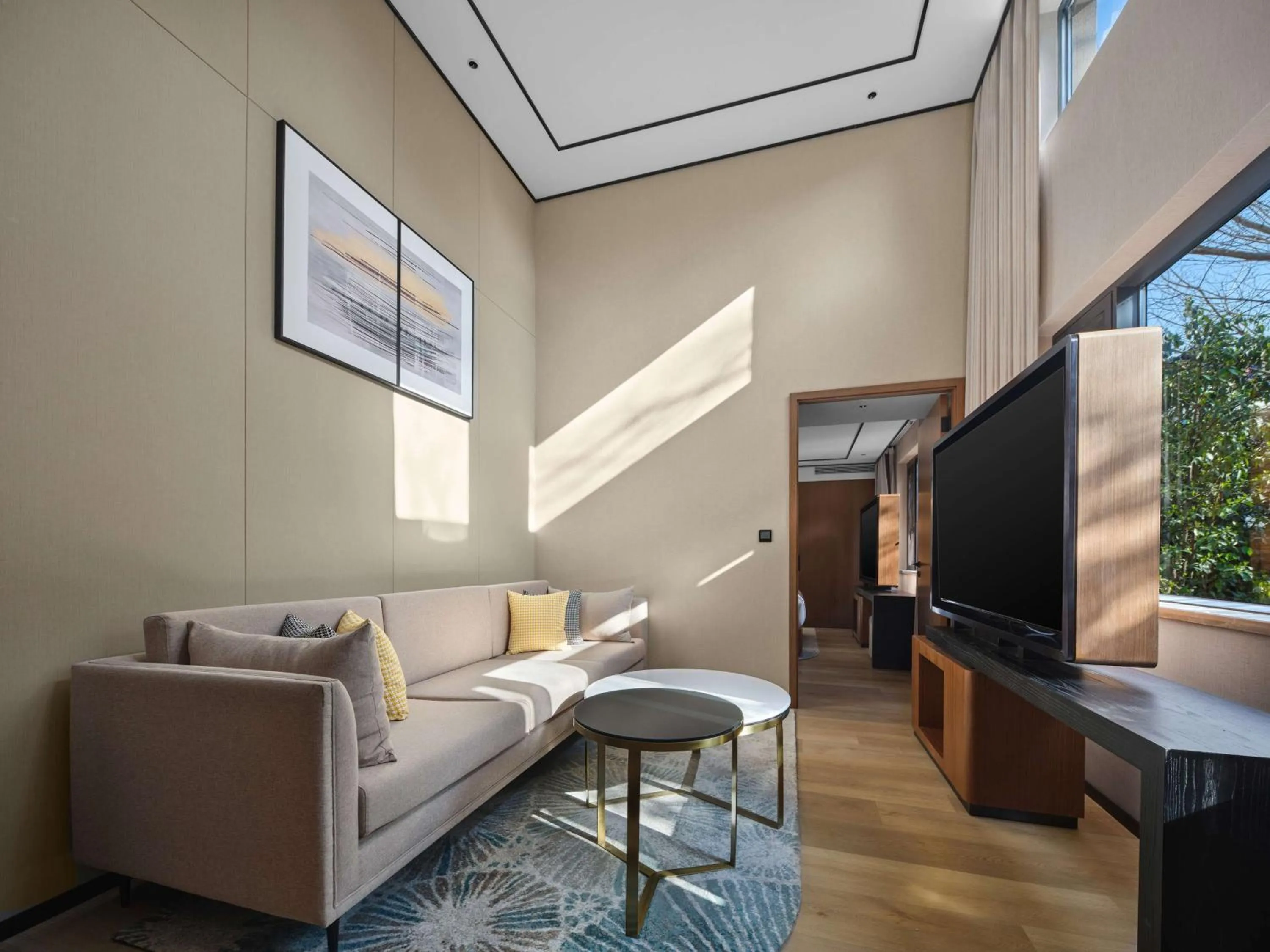 Living room in Hilton Garden Inn Hangzhou West Lake