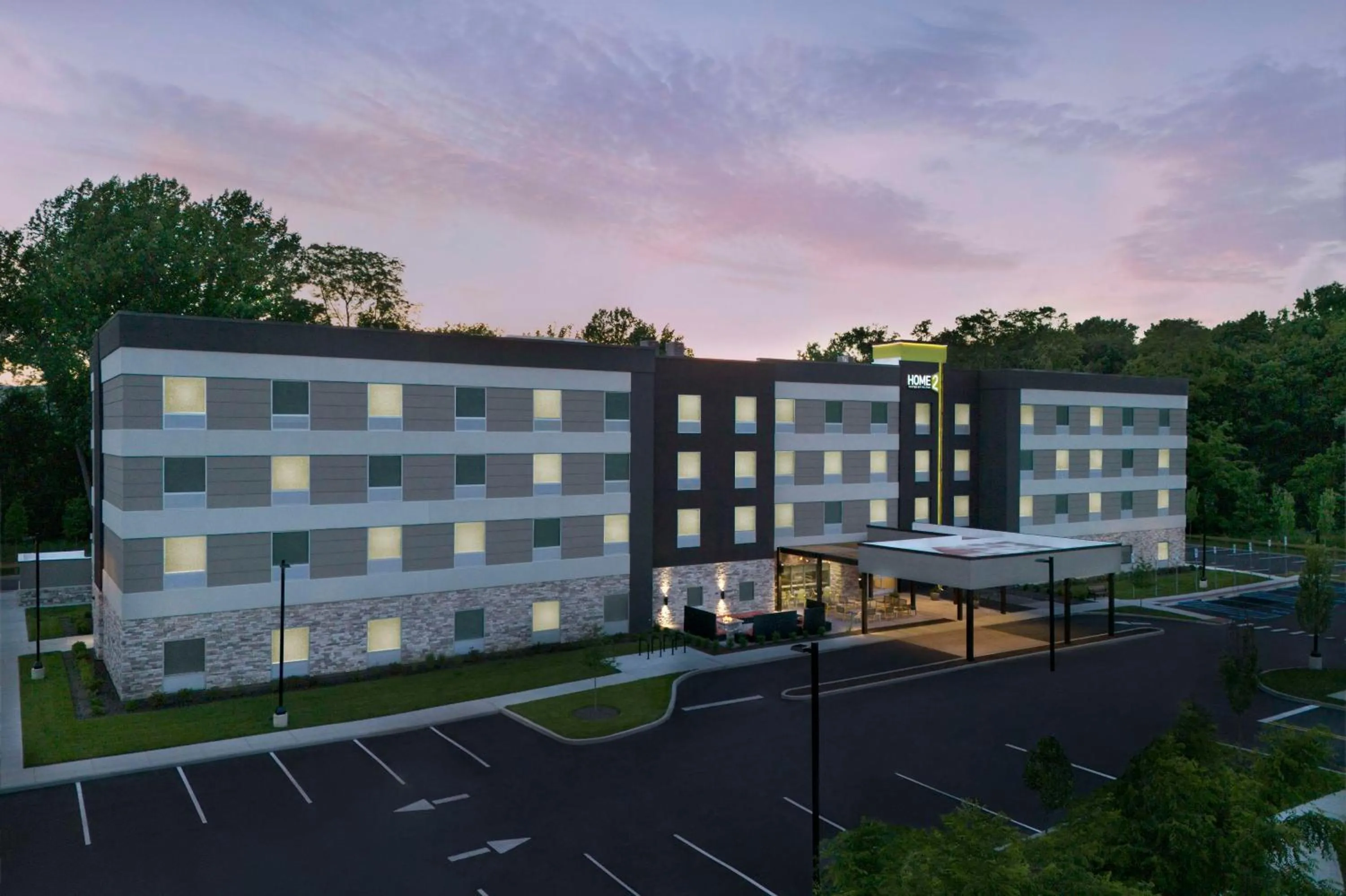 Property building in Home2 Suites By Hilton Poughkeepsie