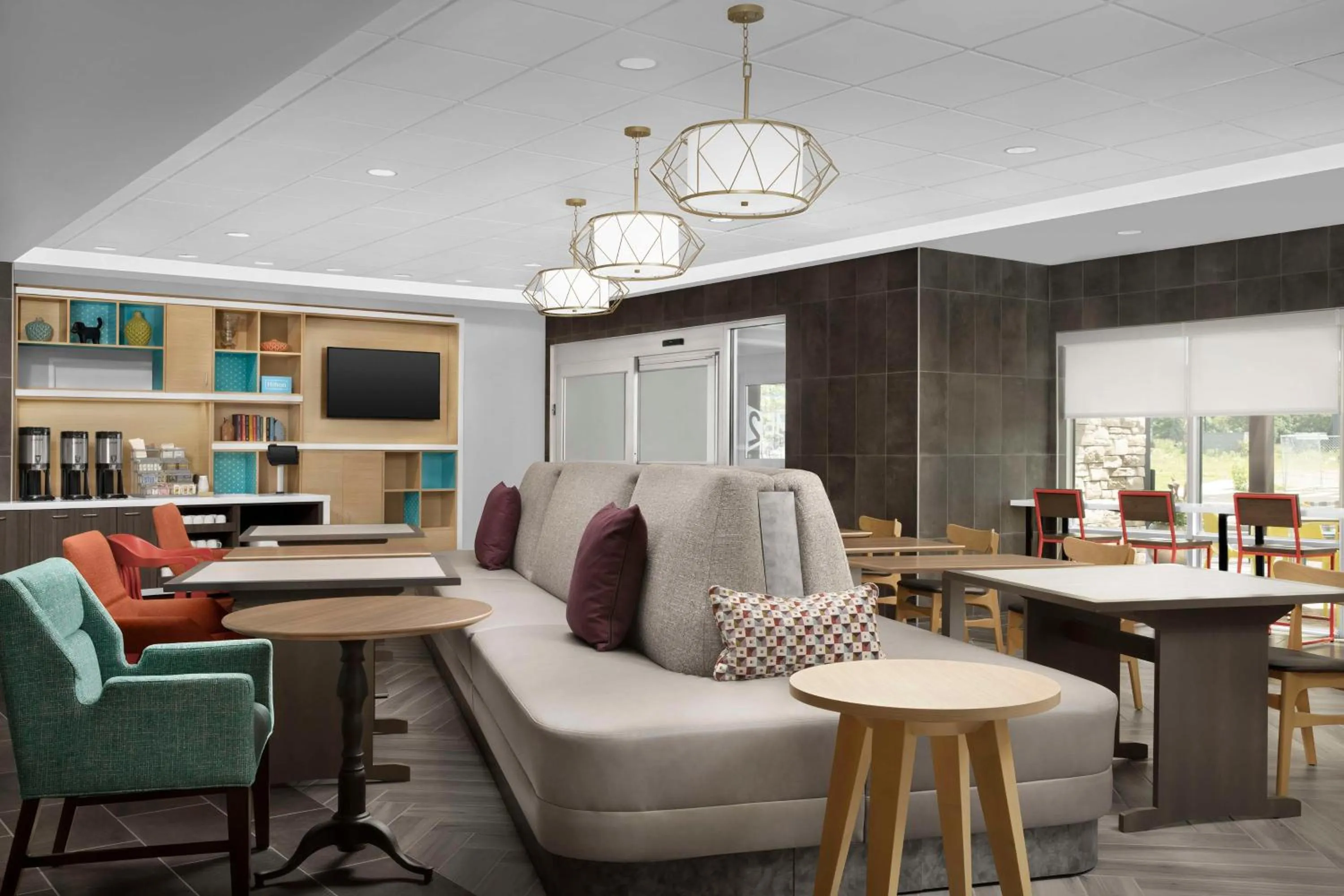 Lobby or reception in Home2 Suites By Hilton Poughkeepsie