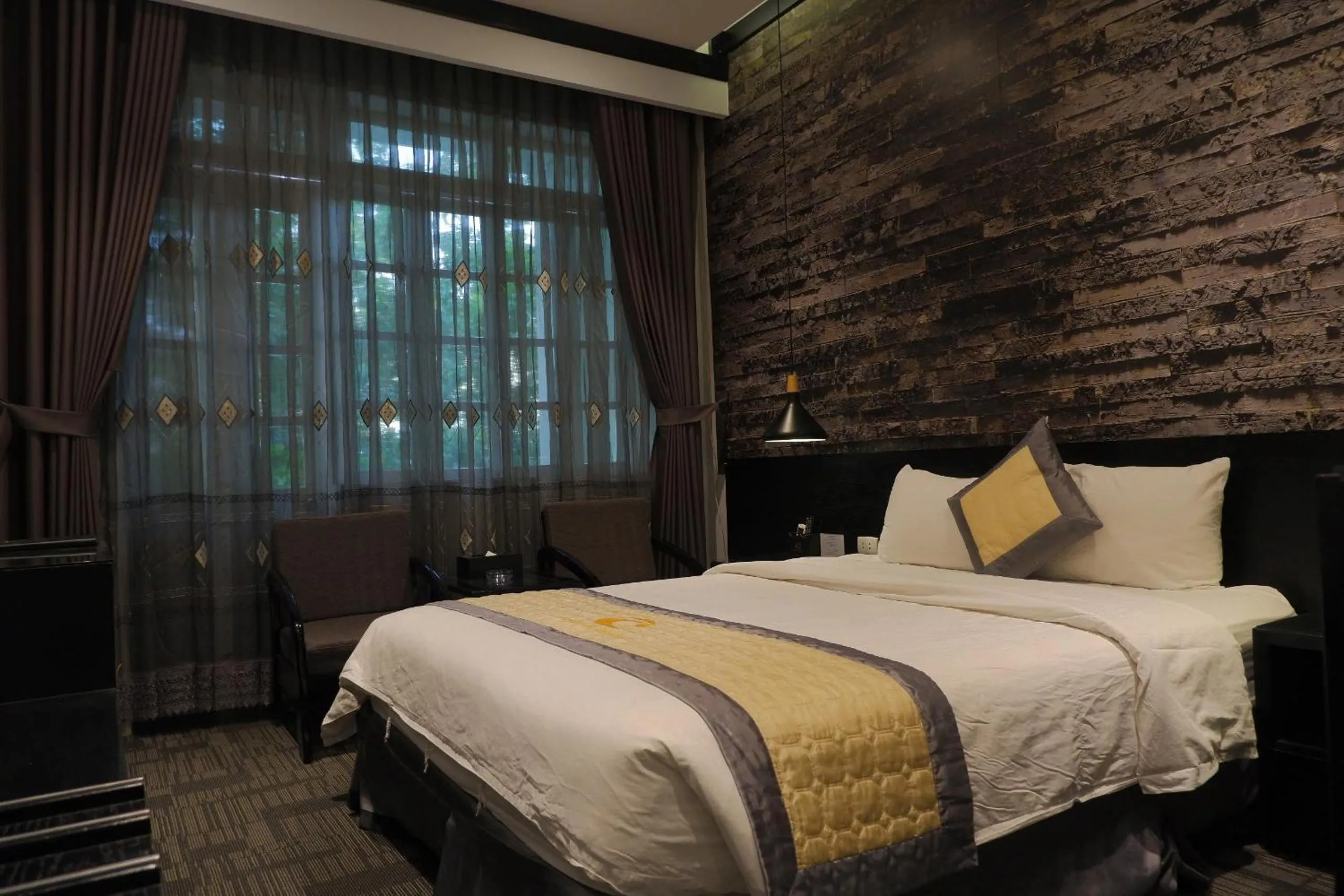 Bed in Tuong Vi Hotel
