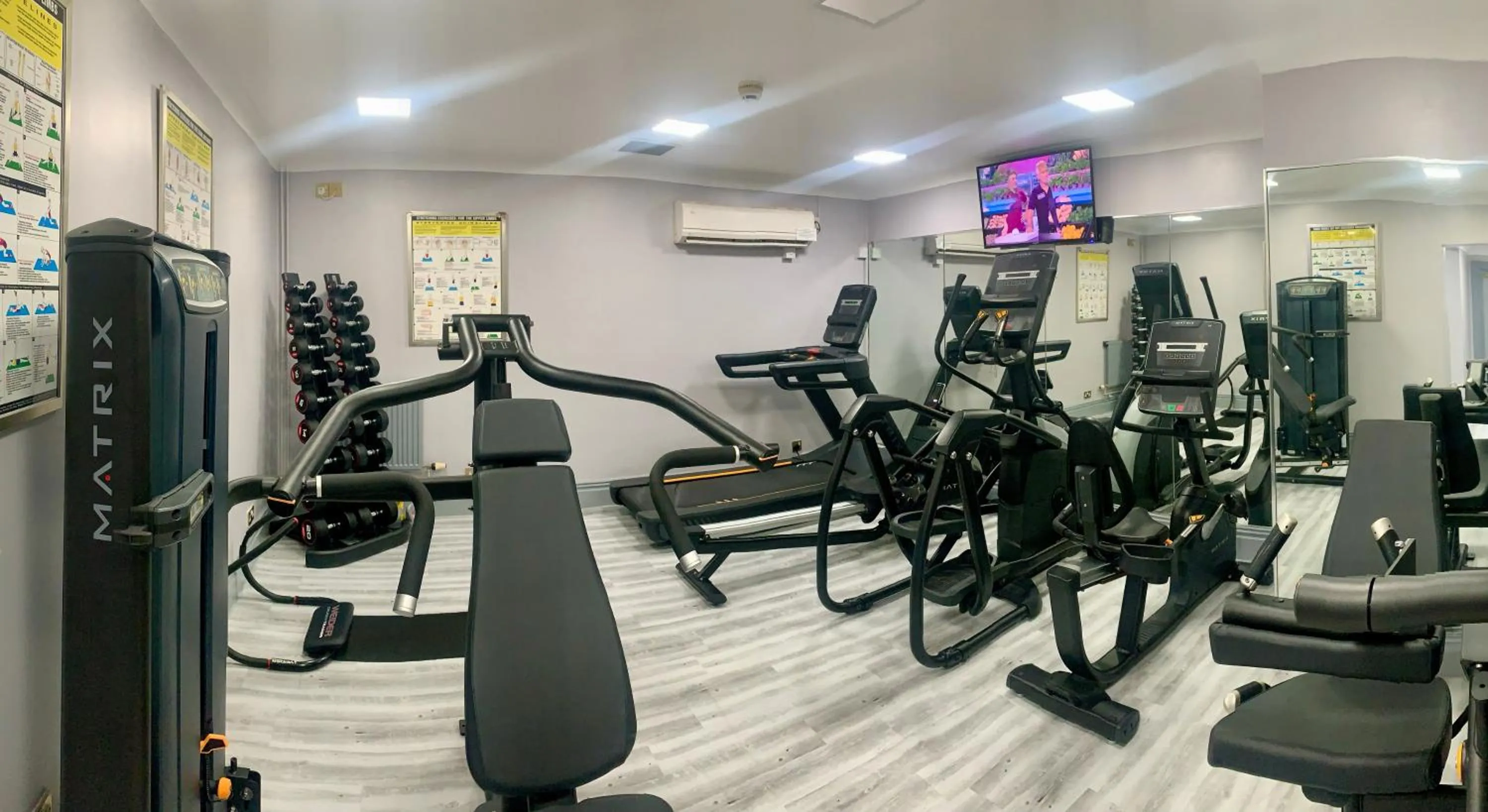 Fitness centre/facilities in Nailcote Hall