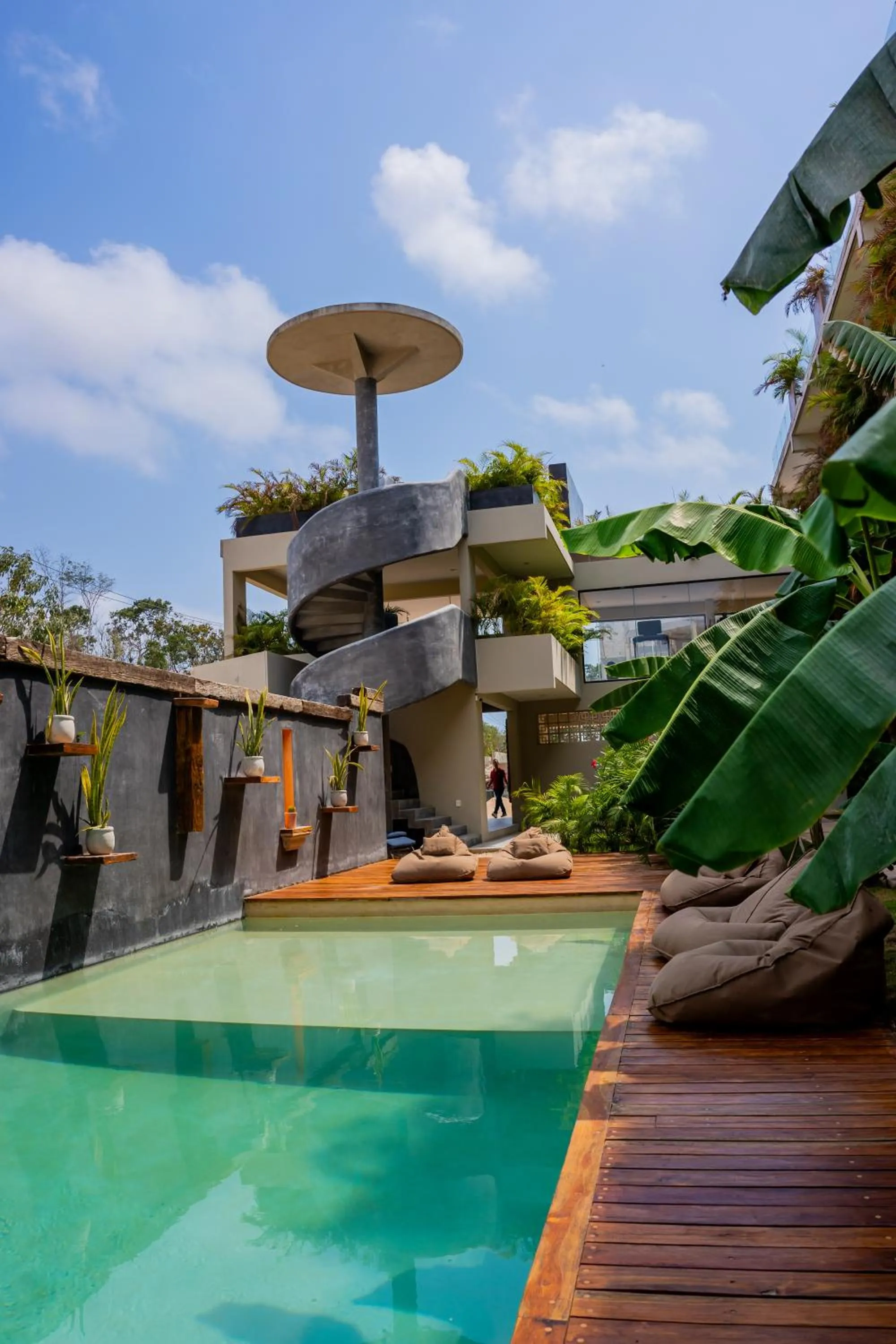 Garden in Xamira Tulum Studios