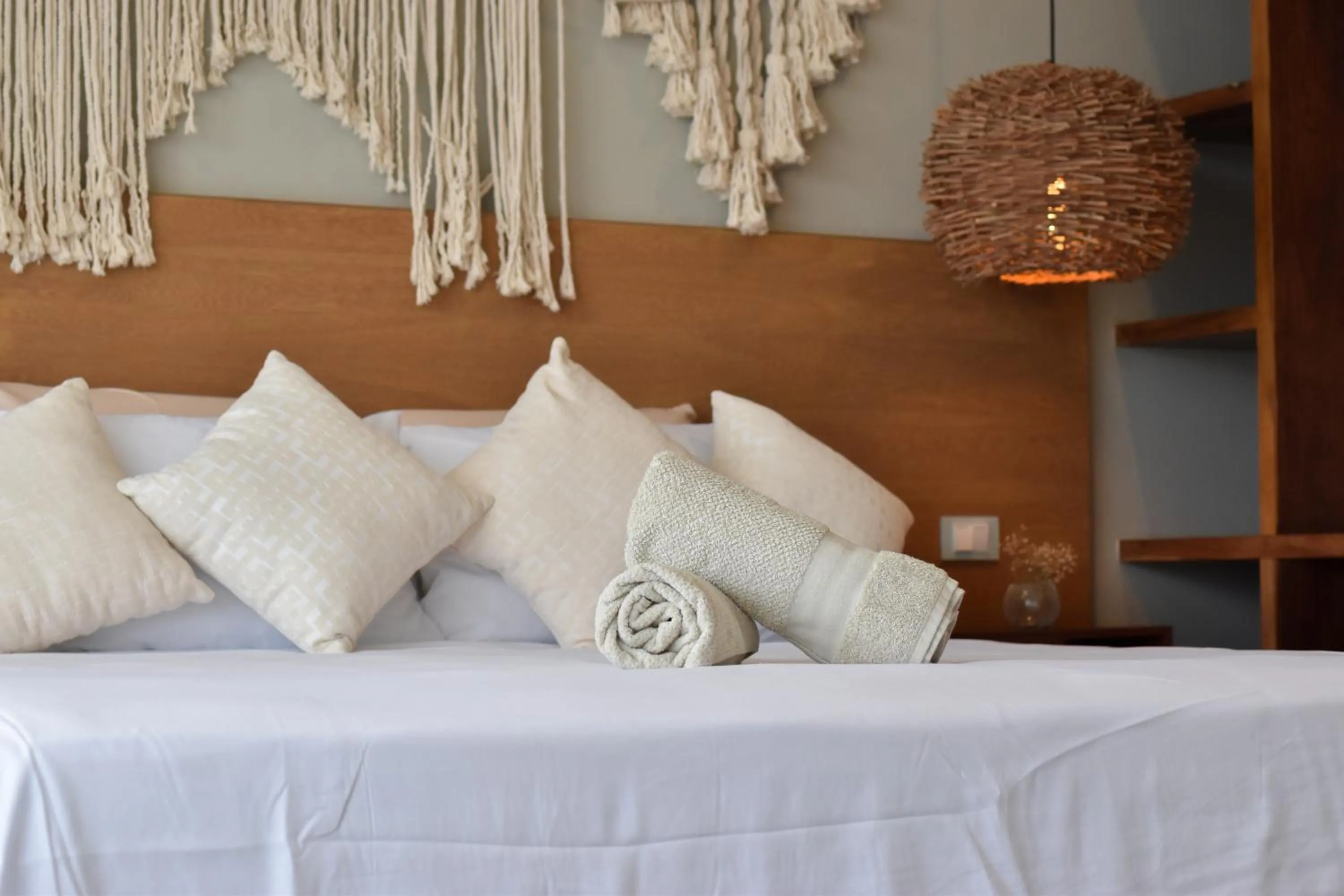 Bed in Xamira Tulum Studios