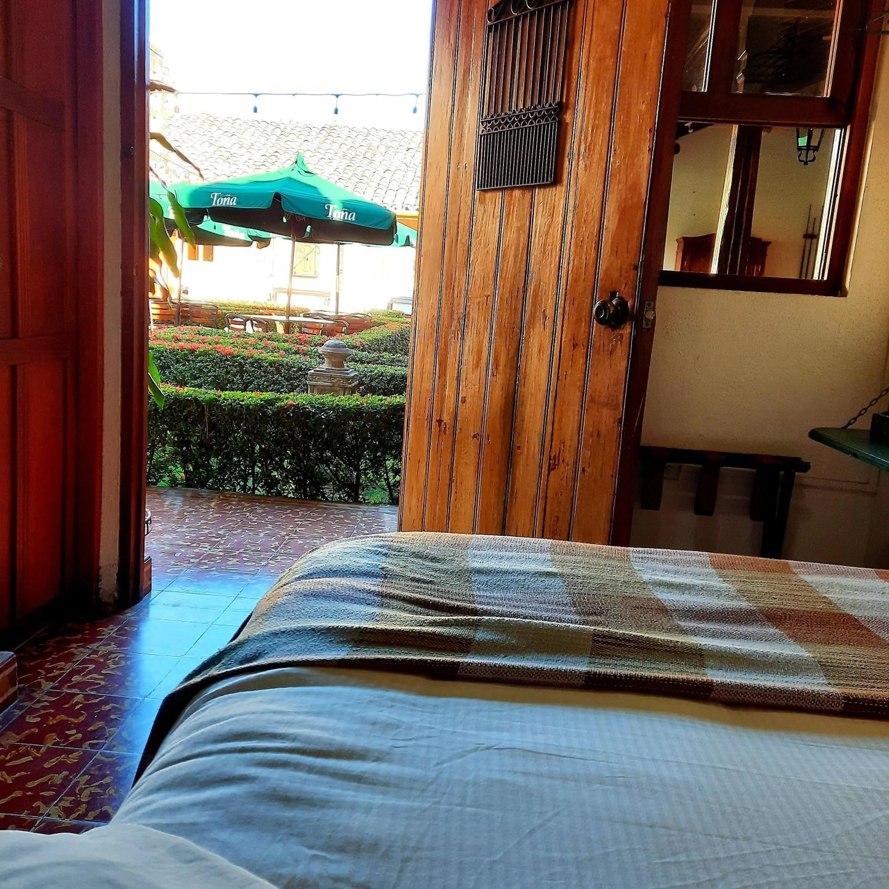 Bed in Hotel La Posada del Doctor