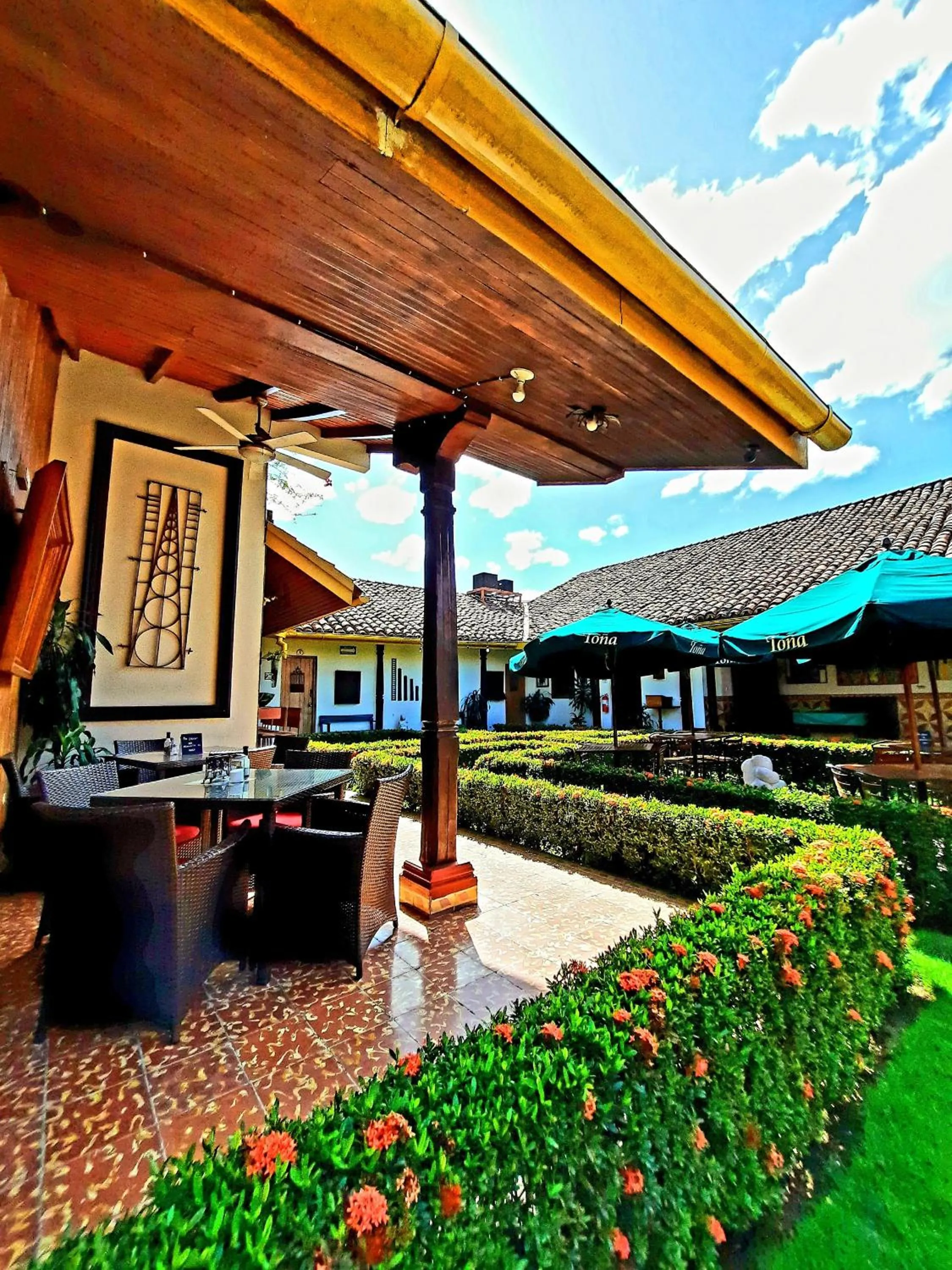 Seating area in Hotel La Posada del Doctor