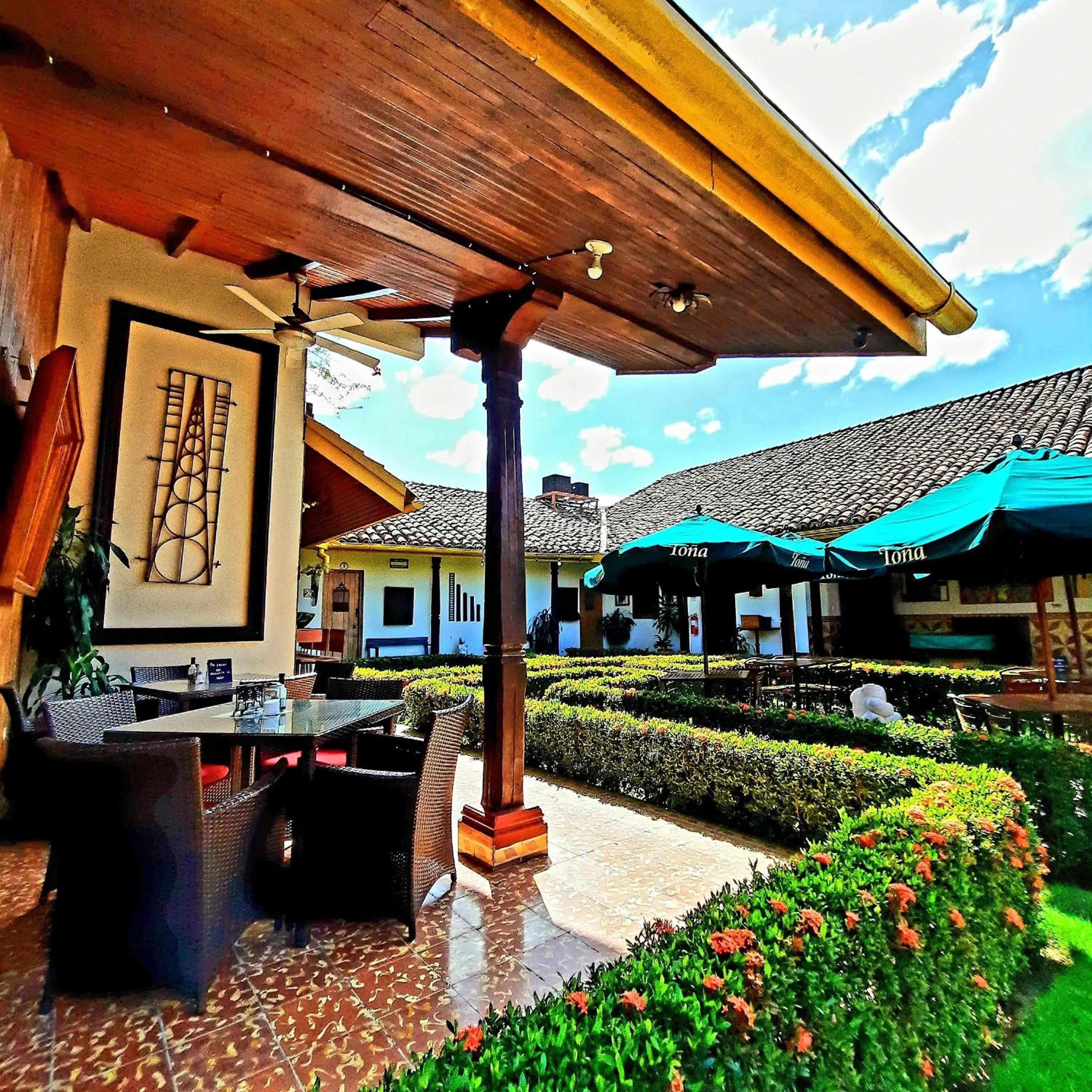 Seating area in Hotel La Posada del Doctor
