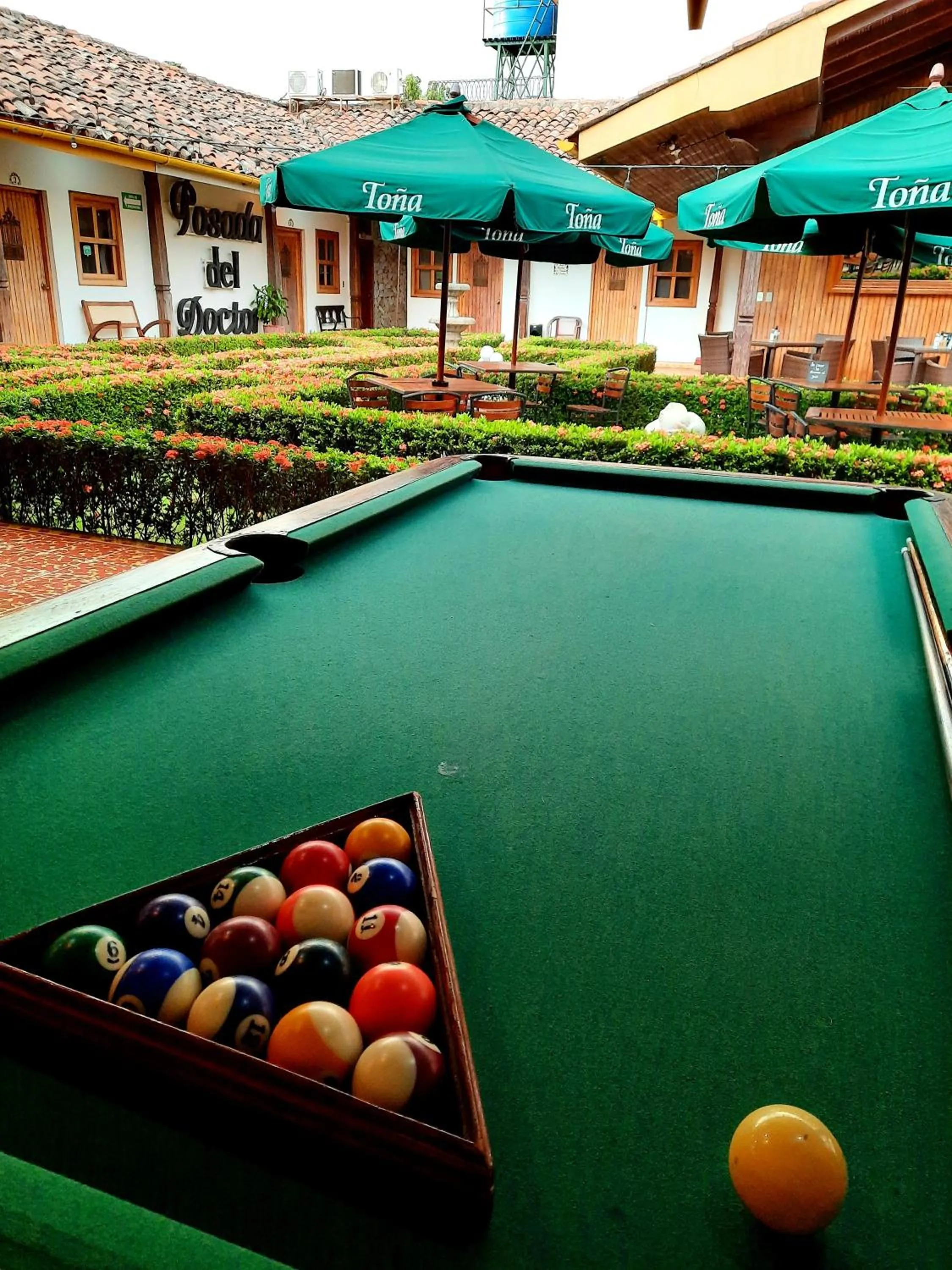 Billiard in Hotel La Posada del Doctor