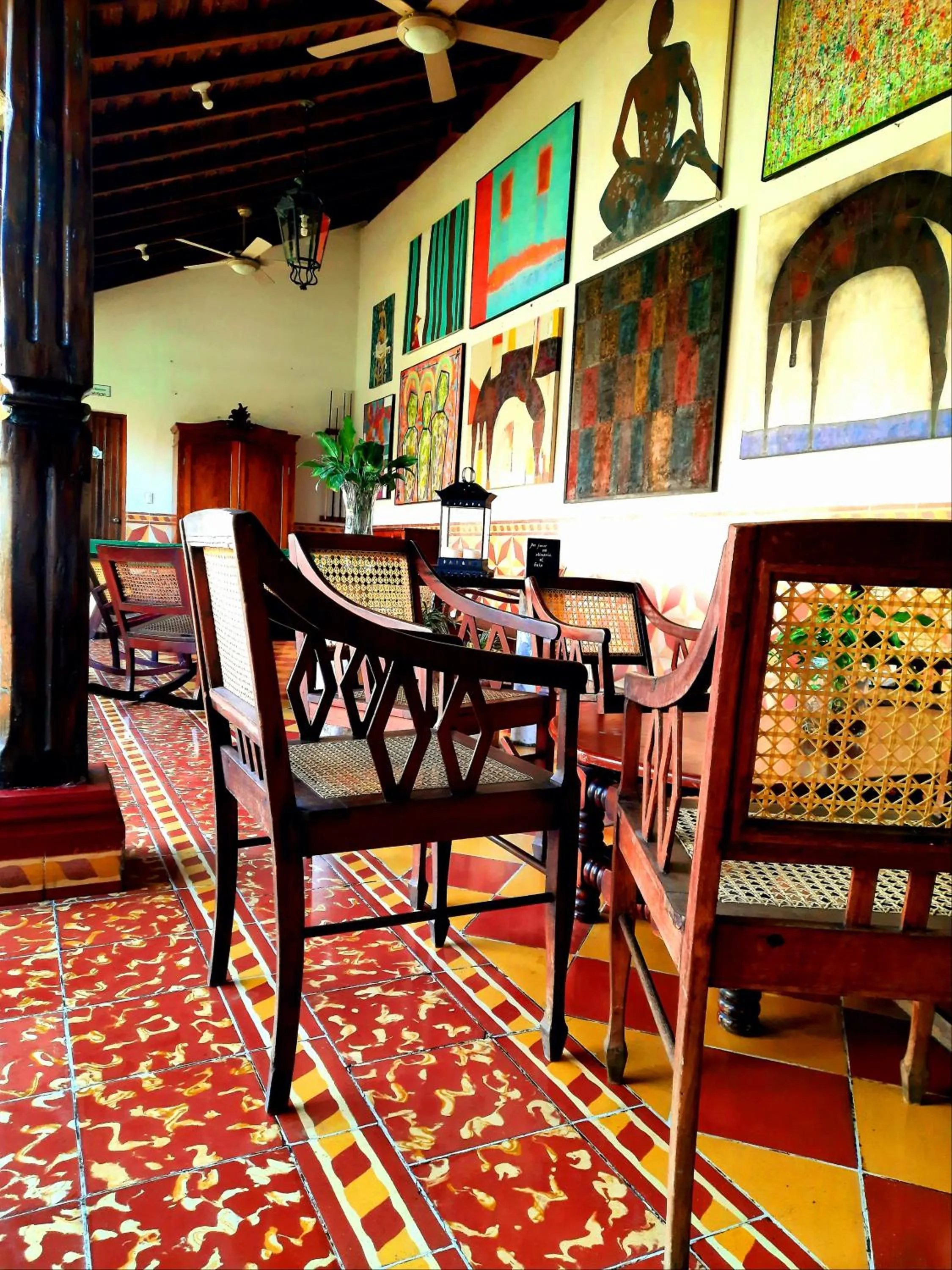 Lobby or reception in Hotel La Posada del Doctor