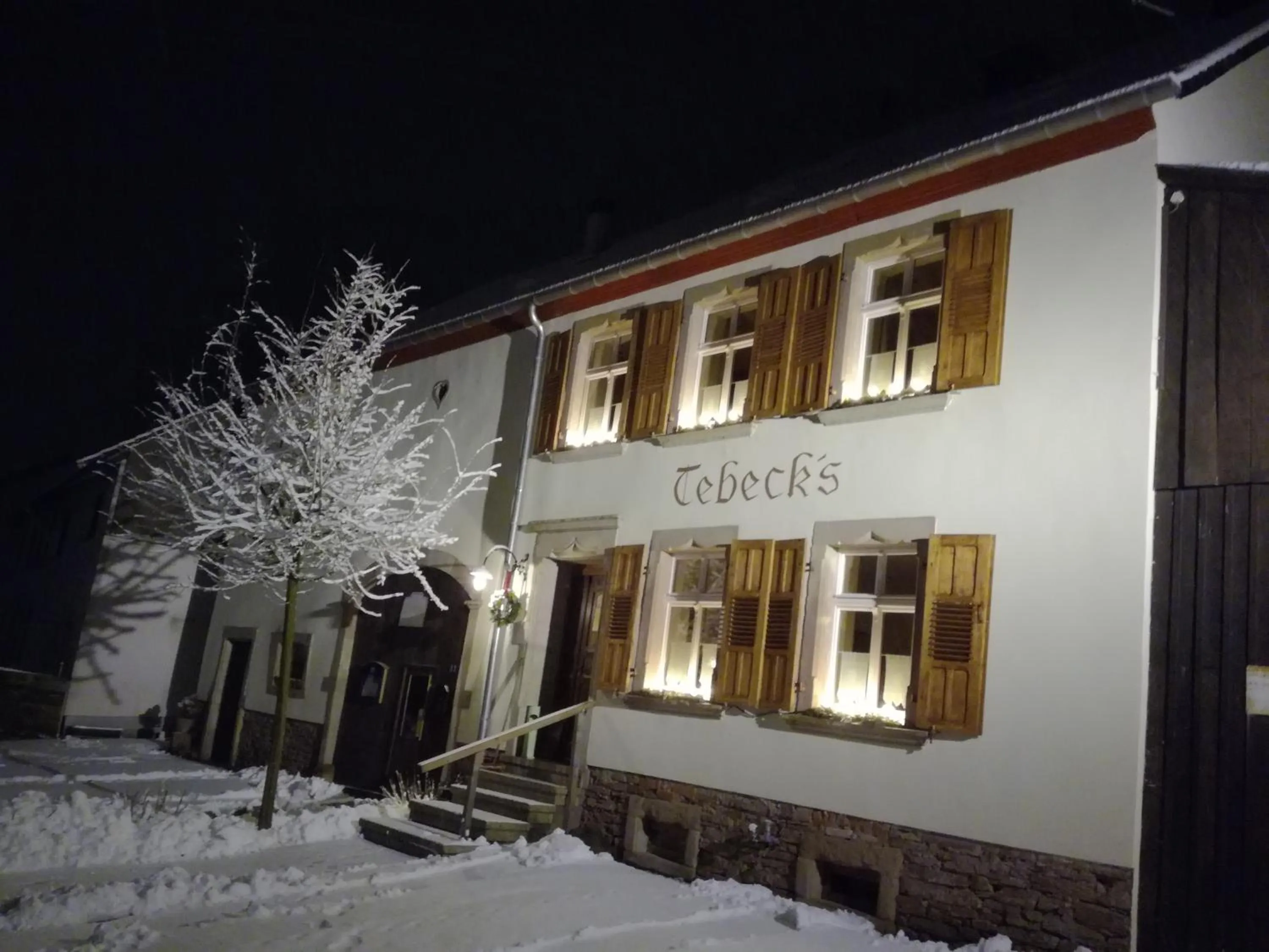 Property building in Ferienwohnungen Bistro Tebecks